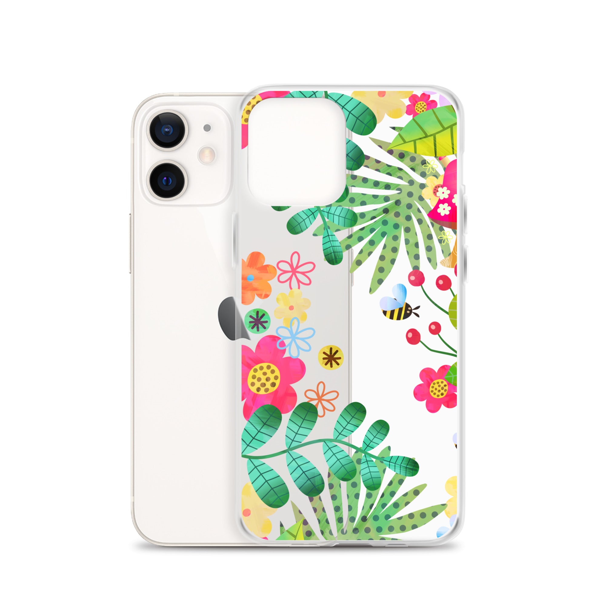 Clear Case for iPhone®- Enchanted Forest Design III