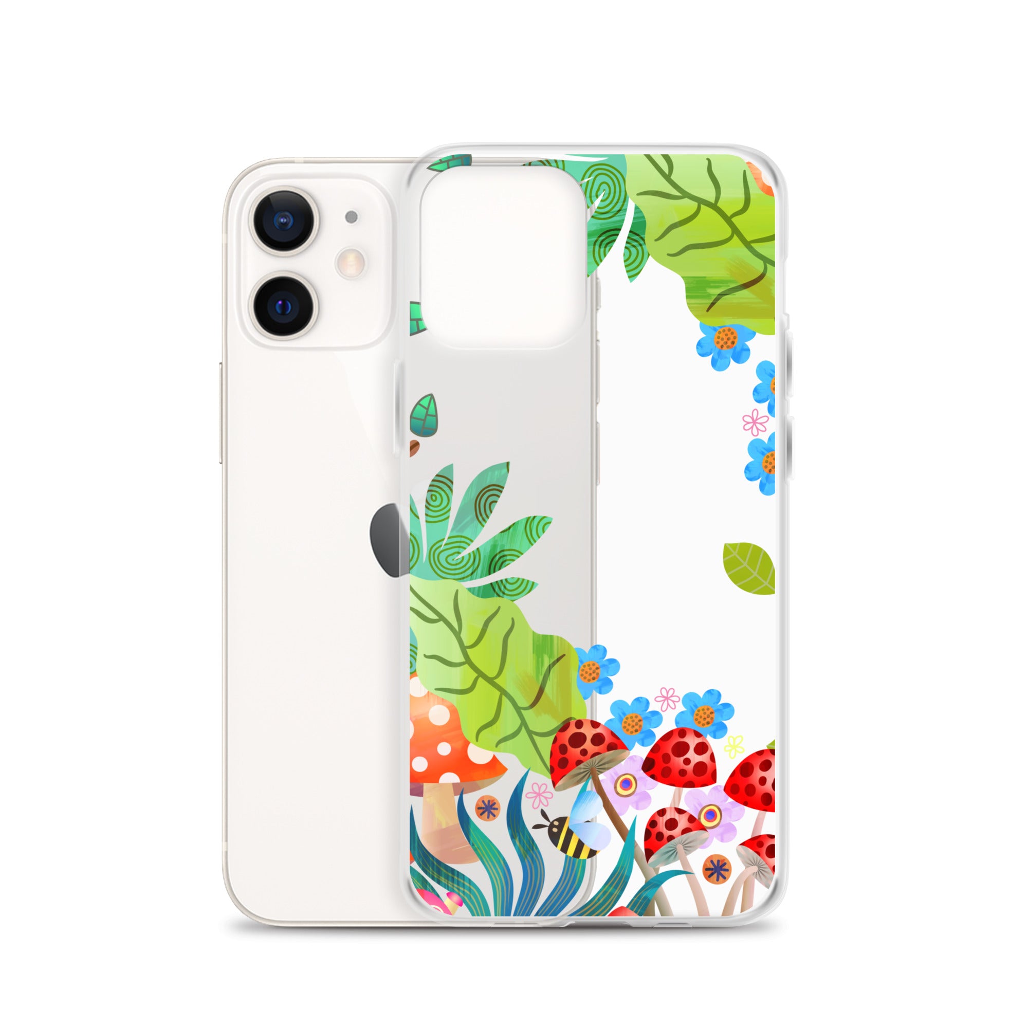 Clear Case for iPhone®- Enchanted Forest Design 02