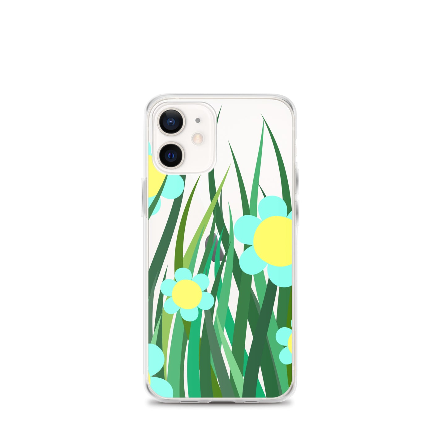 Clear Case for iPhone®- Floral Hedge Design II