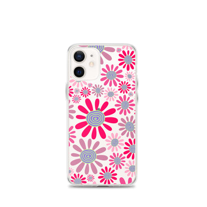 Clear Case for iPhone®- Floral Daisy Design I