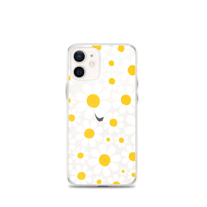 Clear Case for iPhone®- Floral Daisy Design III