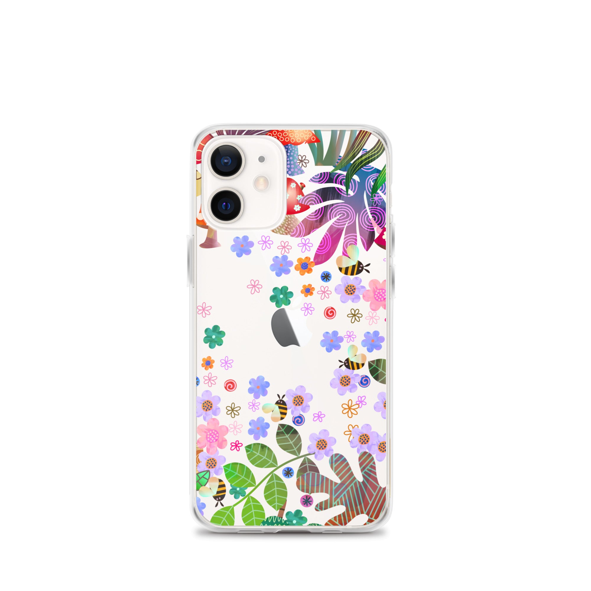 Clear Case for iPhone®- Enchanted Forest Design V