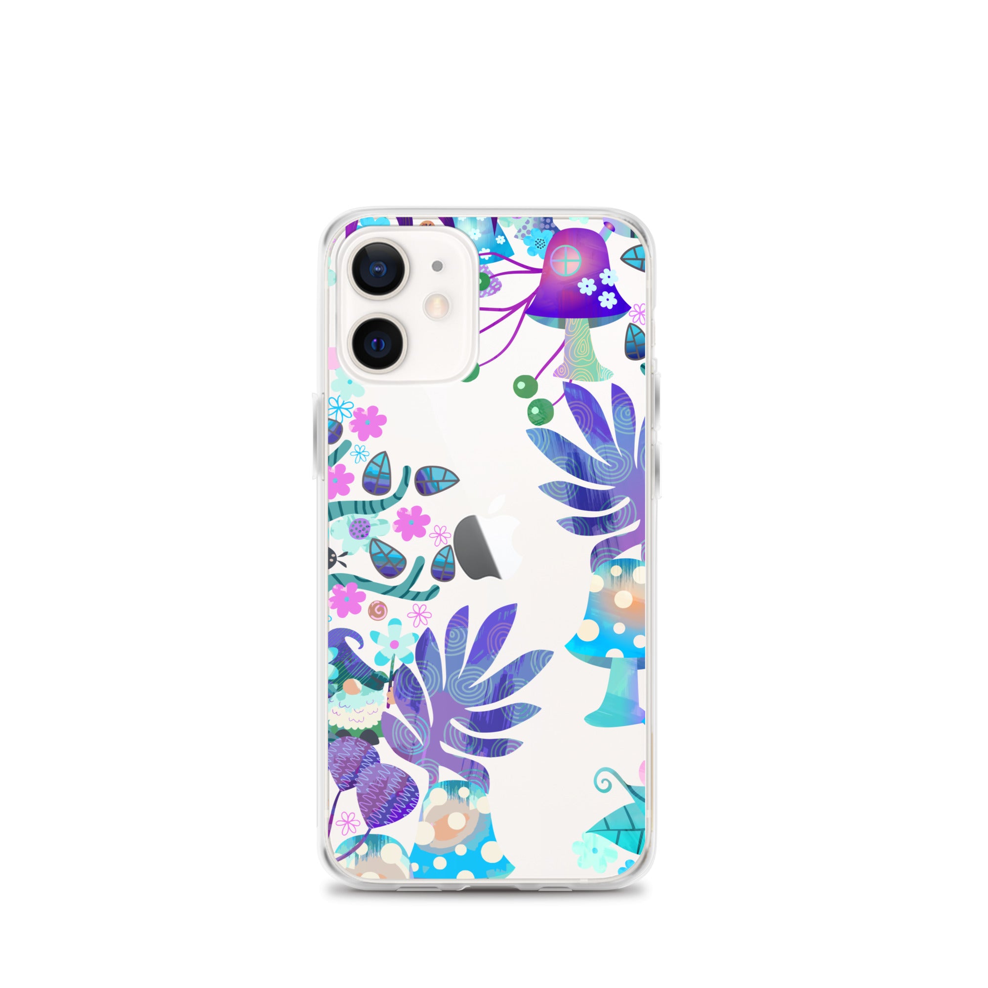 Clear Case for iPhone®- Enchanted Forest Design 04