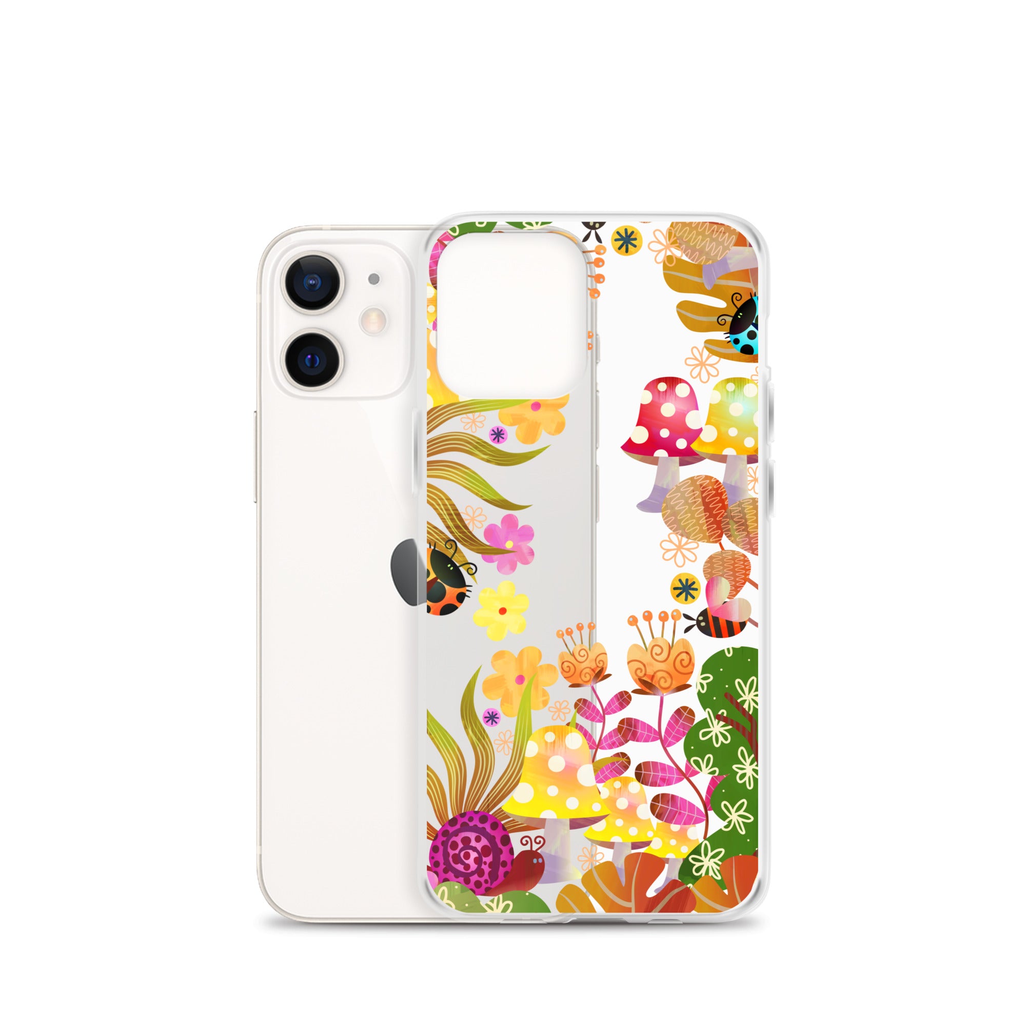 Clear Case for iPhone®- Enchanted Forest Design 06