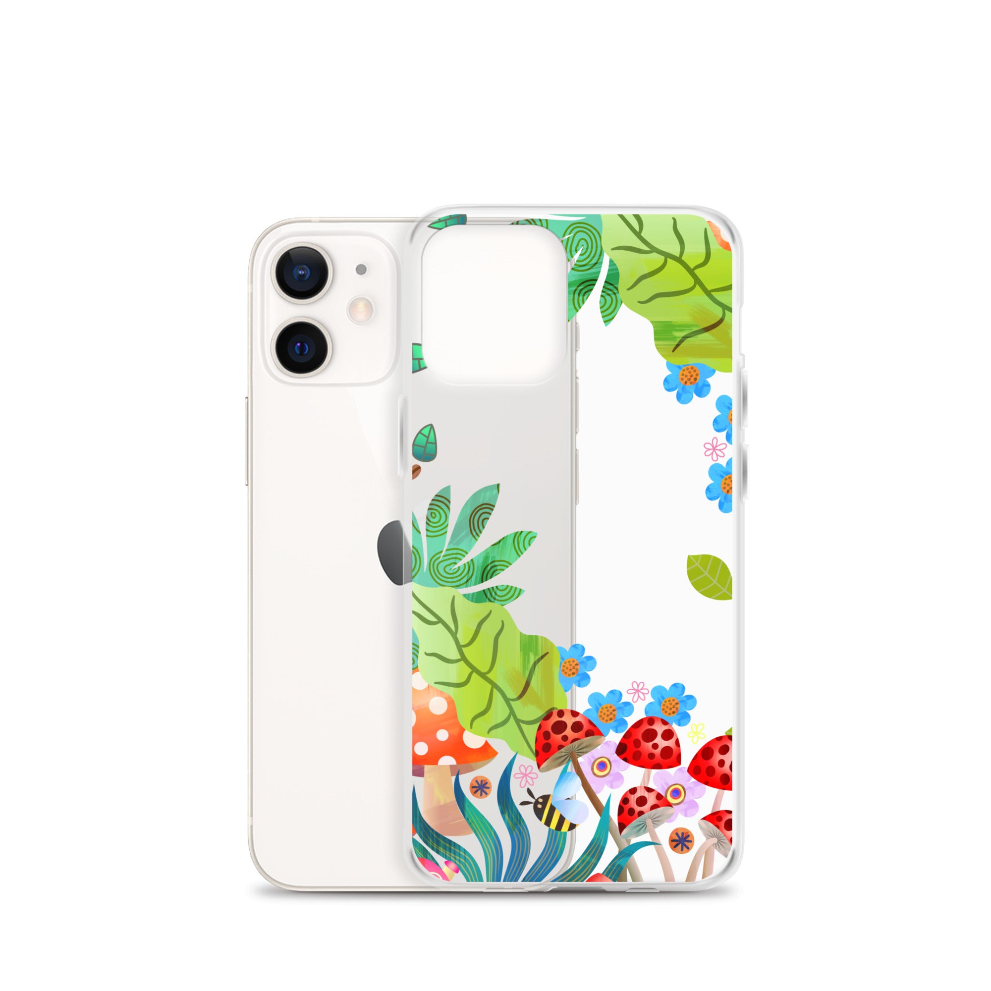 Clear Case for iPhone®- Enchanted Forest Design 02