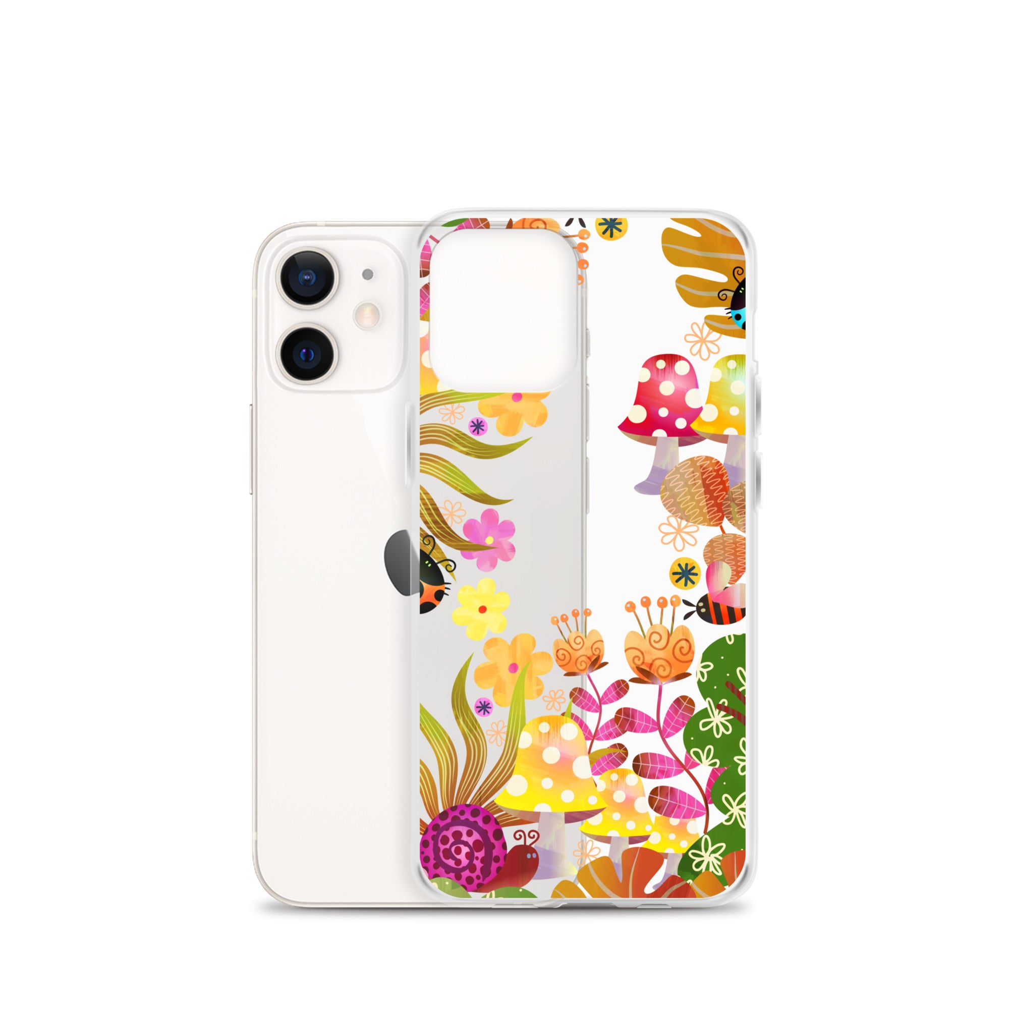 Clear Case for iPhone®- Enchanted Forest Design I