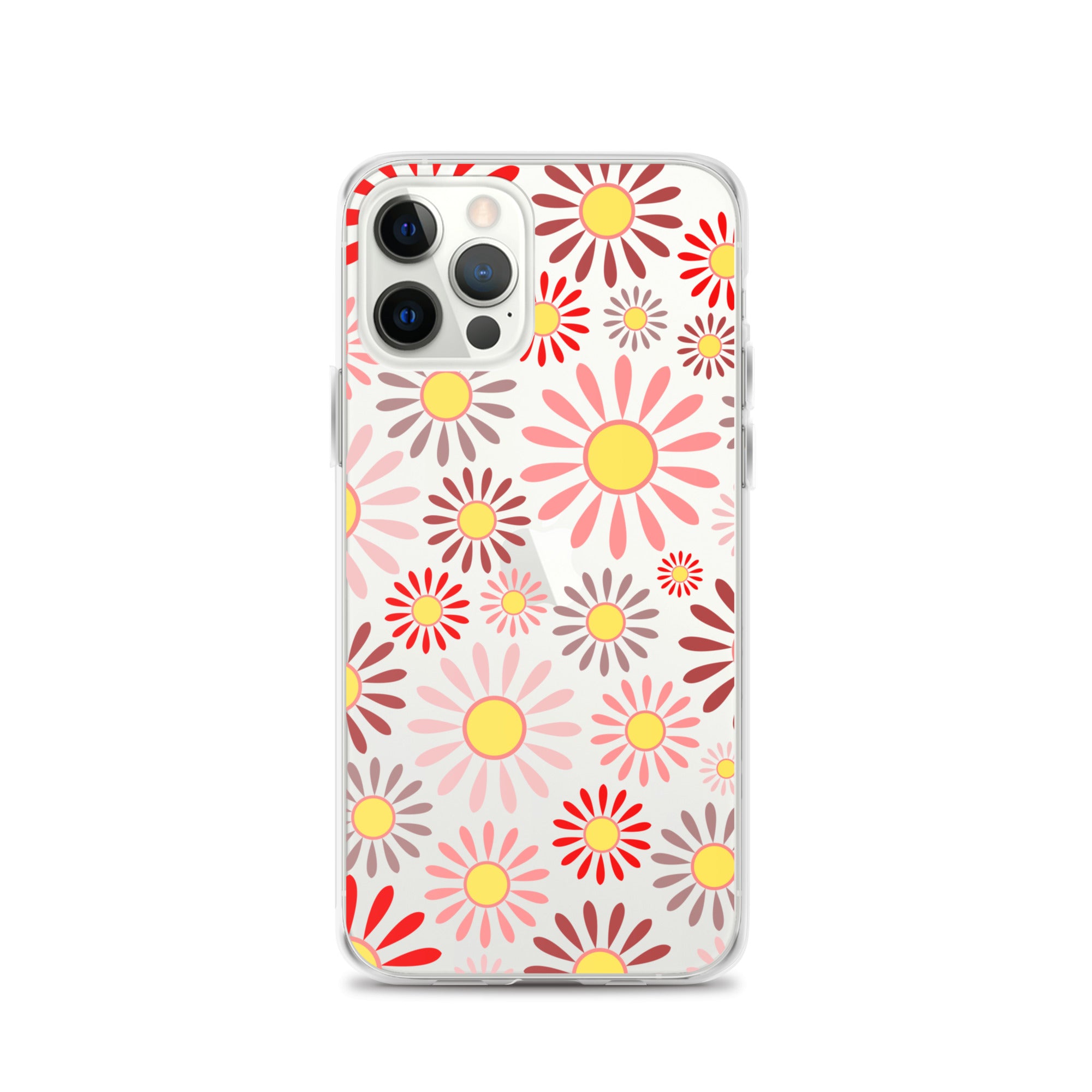 Clear Case for iPhone®- Floral Daisy Design IV