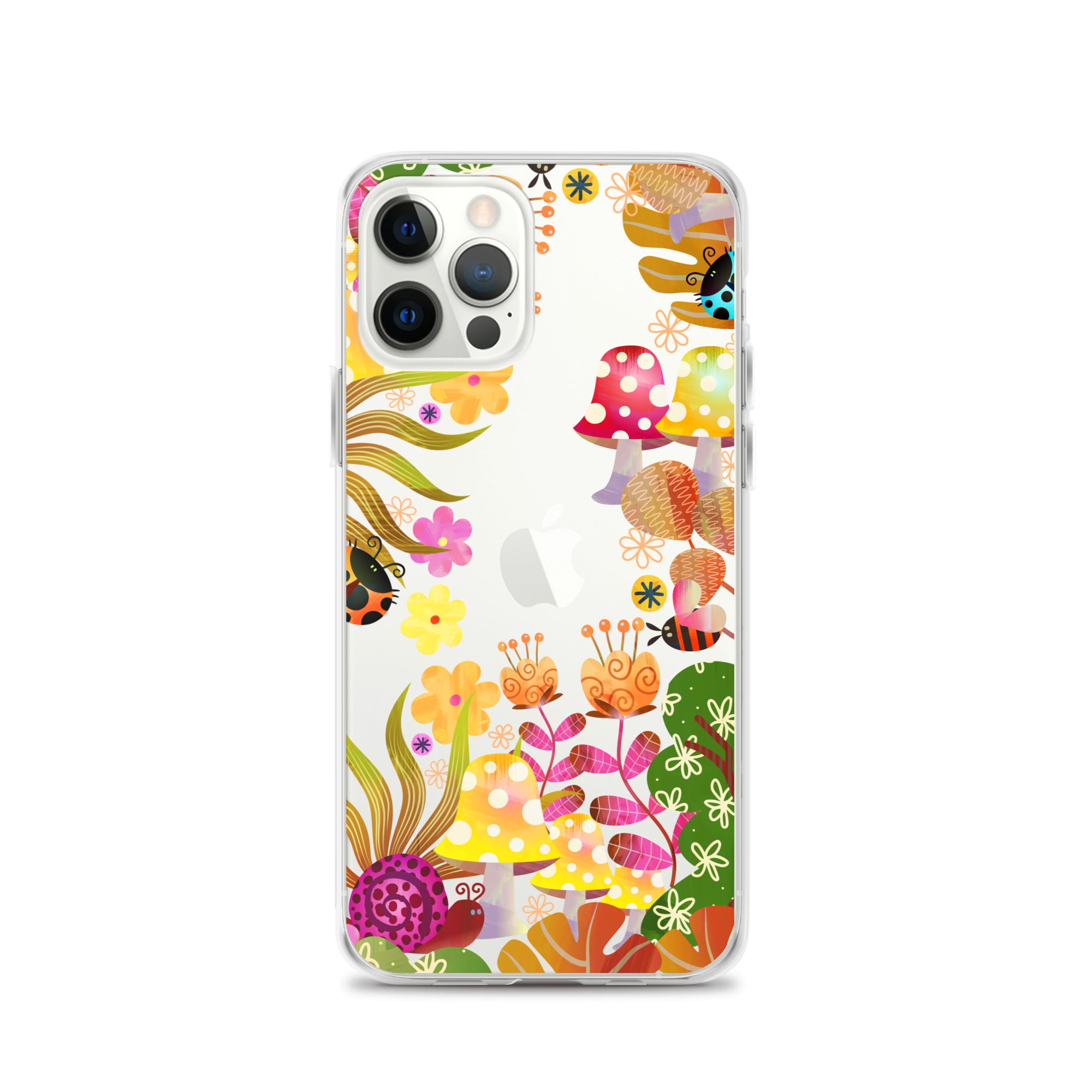 Clear Case for iPhone®- Enchanted Forest Design VI