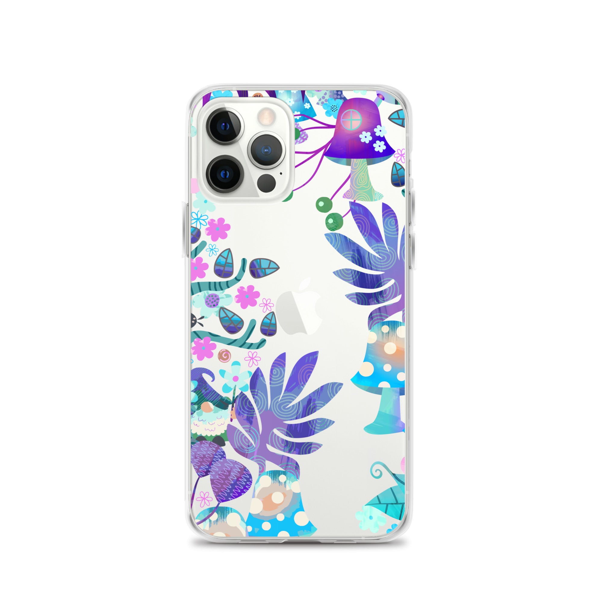 Clear Case for iPhone®- Enchanted Forest Design IV