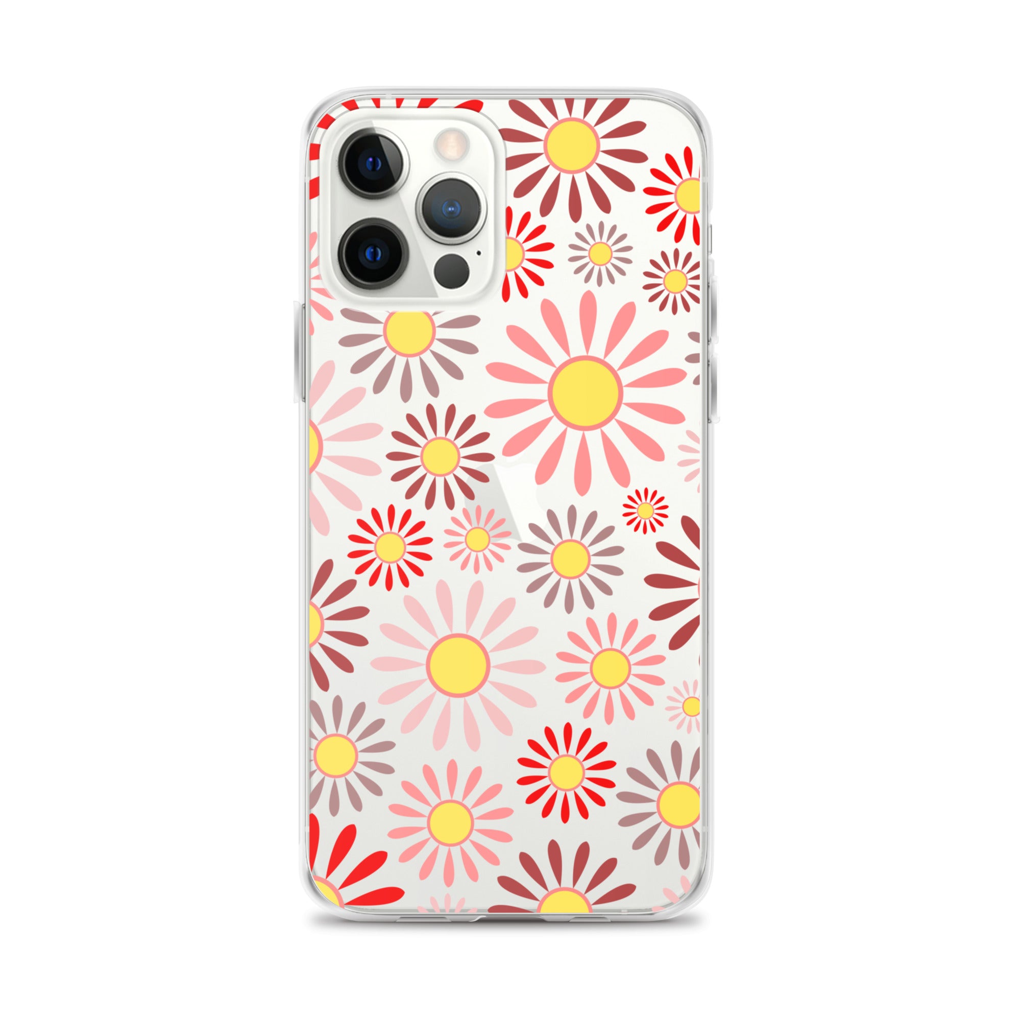 Clear Case for iPhone®- Floral Daisy Design IV