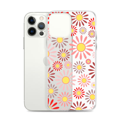 Clear Case for iPhone®- Floral Daisy Design IV