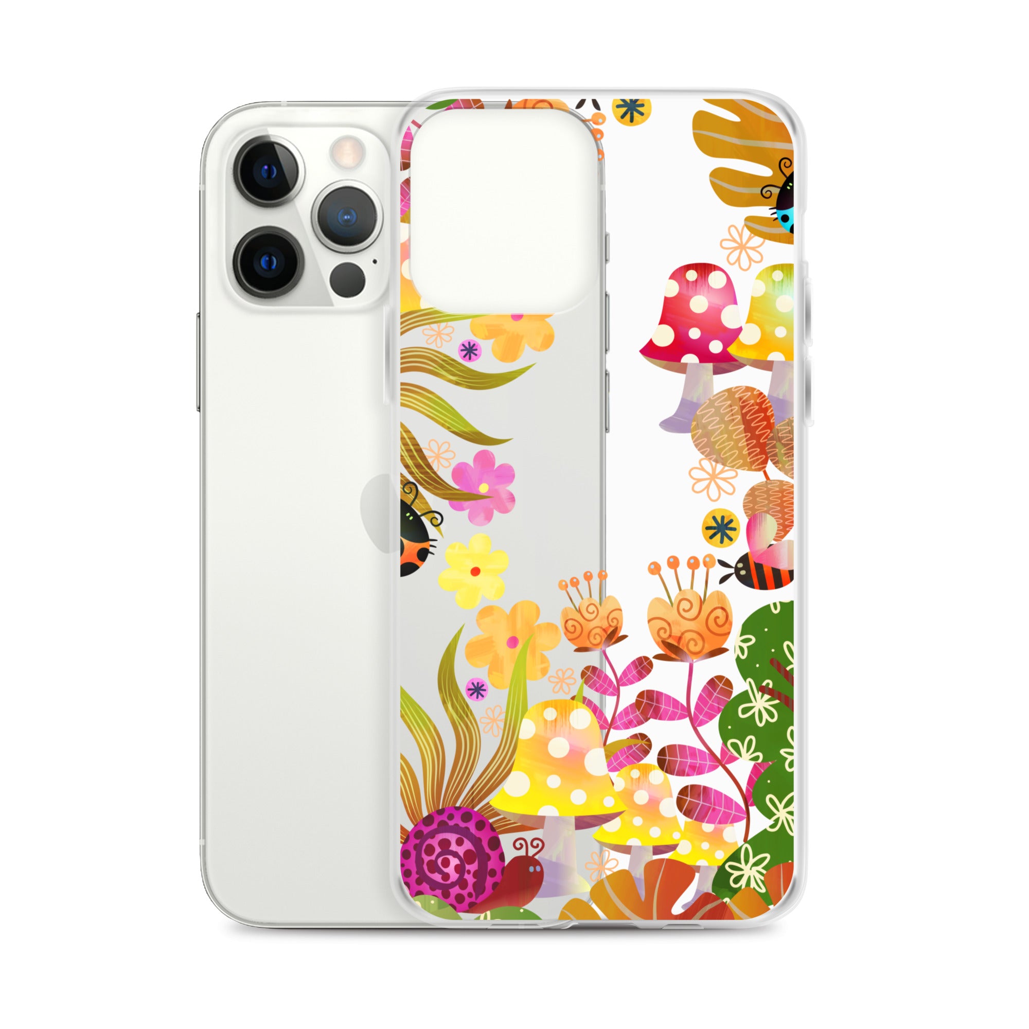 Clear Case for iPhone®- Enchanted Forest Design I