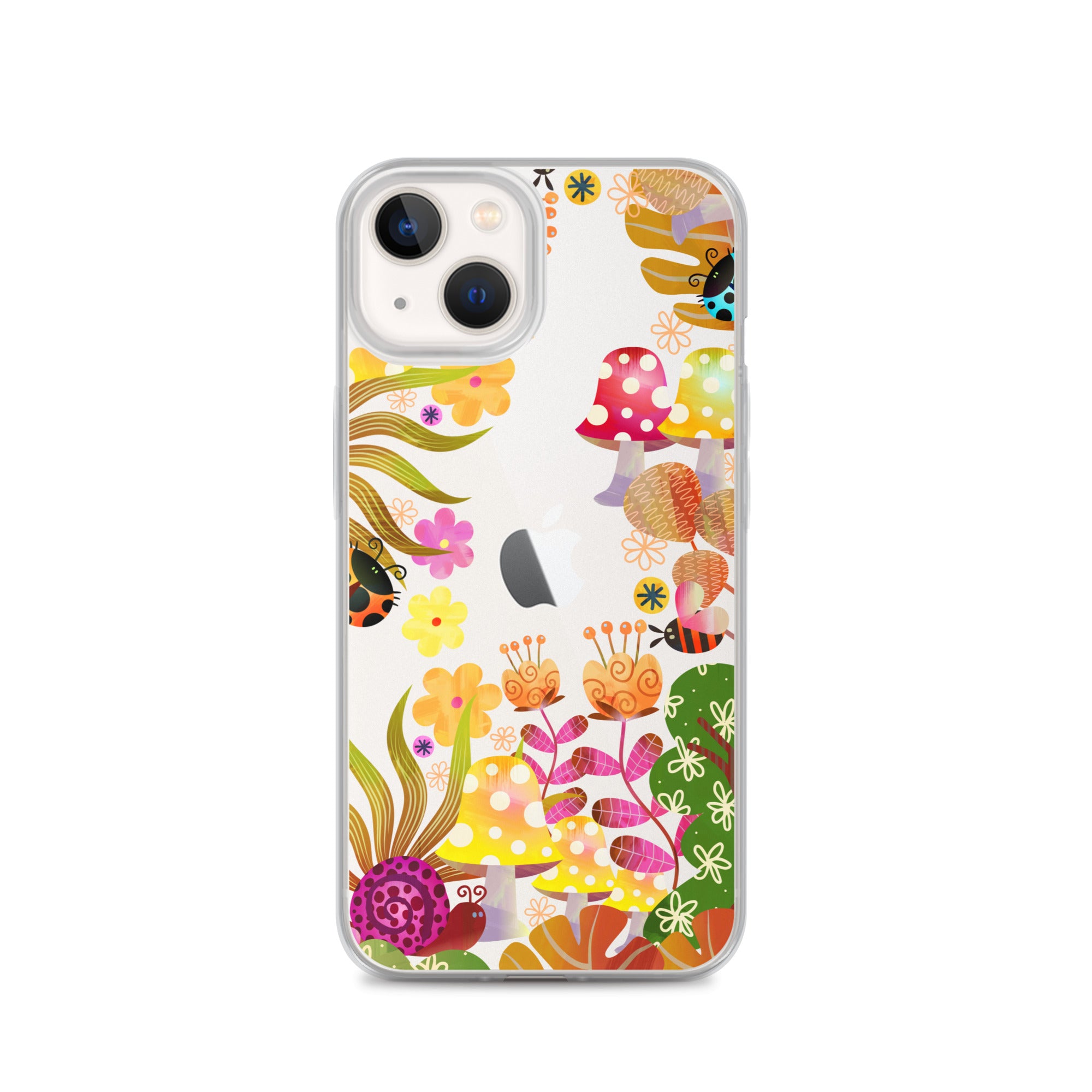 Clear Case for iPhone®- Enchanted Forest Design VI