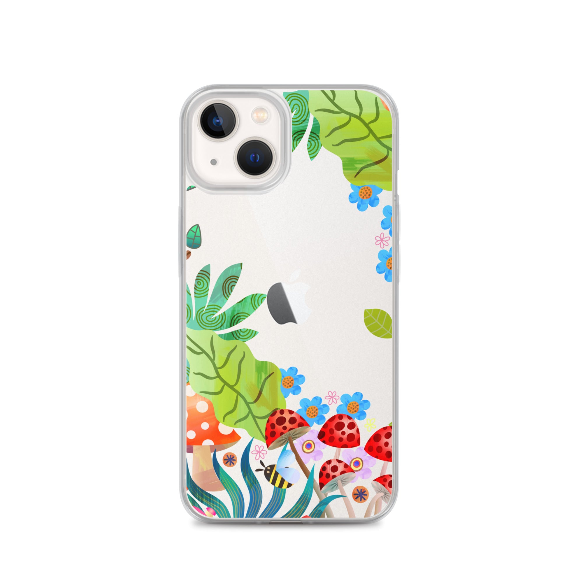 Clear Case for iPhone®- Enchanted Forest Design II