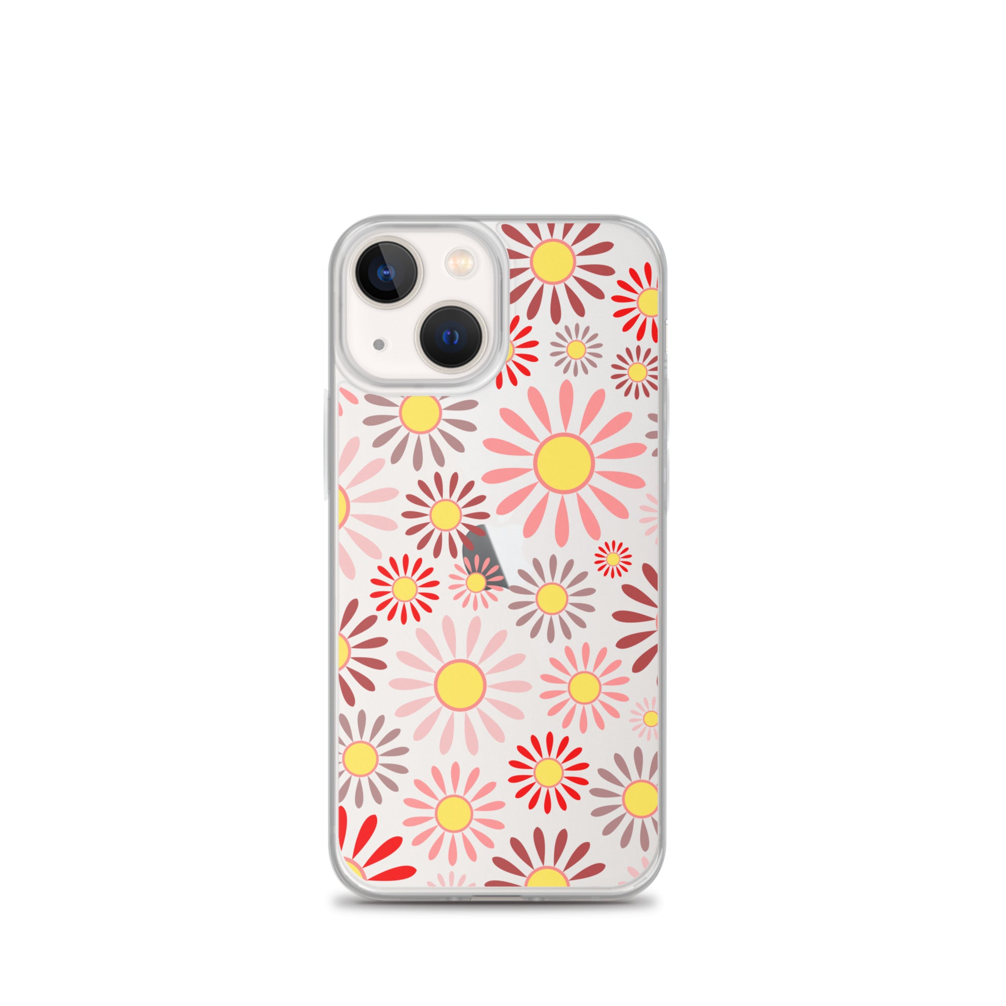 Clear Case for iPhone®- Floral Daisy Design 04
