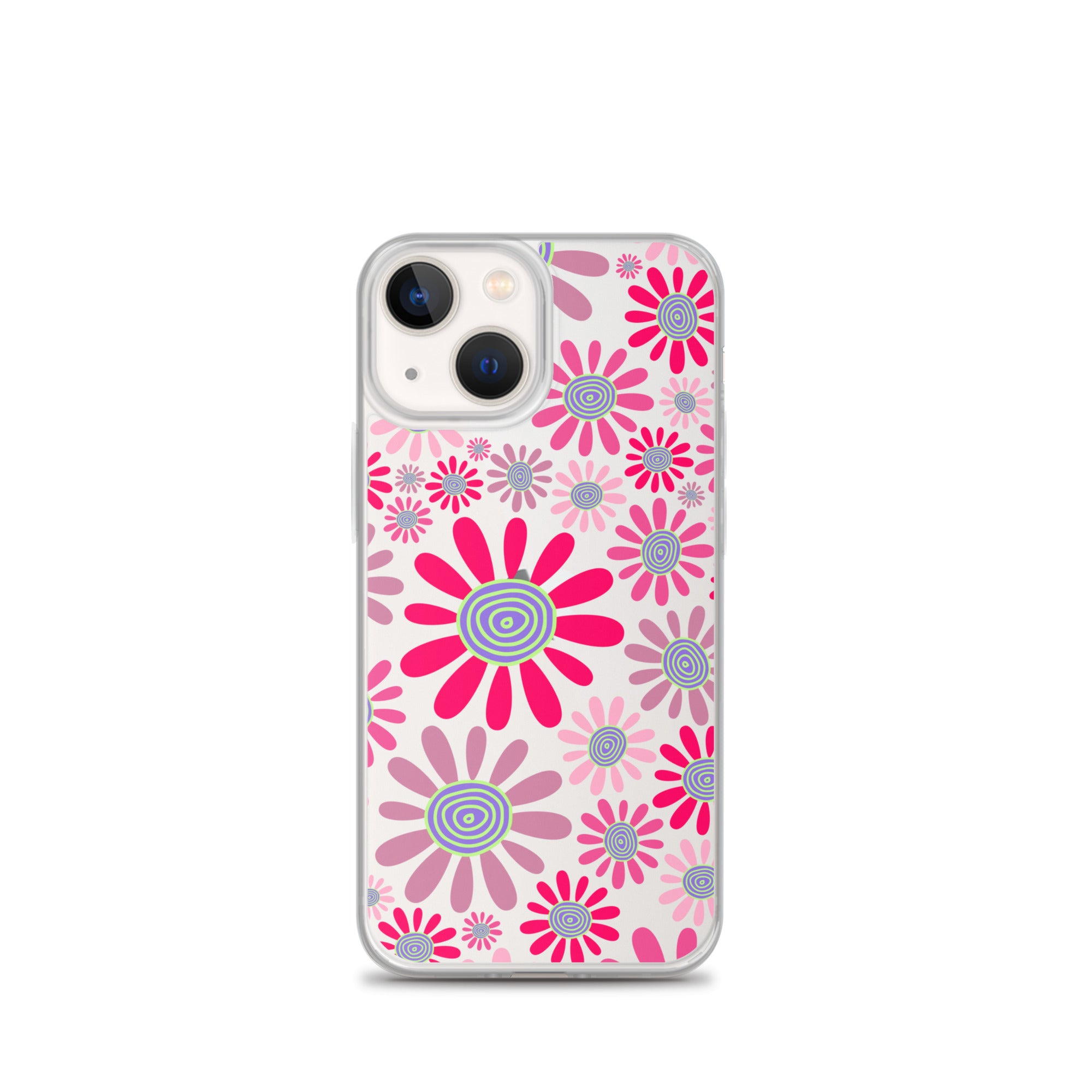 Clear Case for iPhone®- Floral Daisy Design I