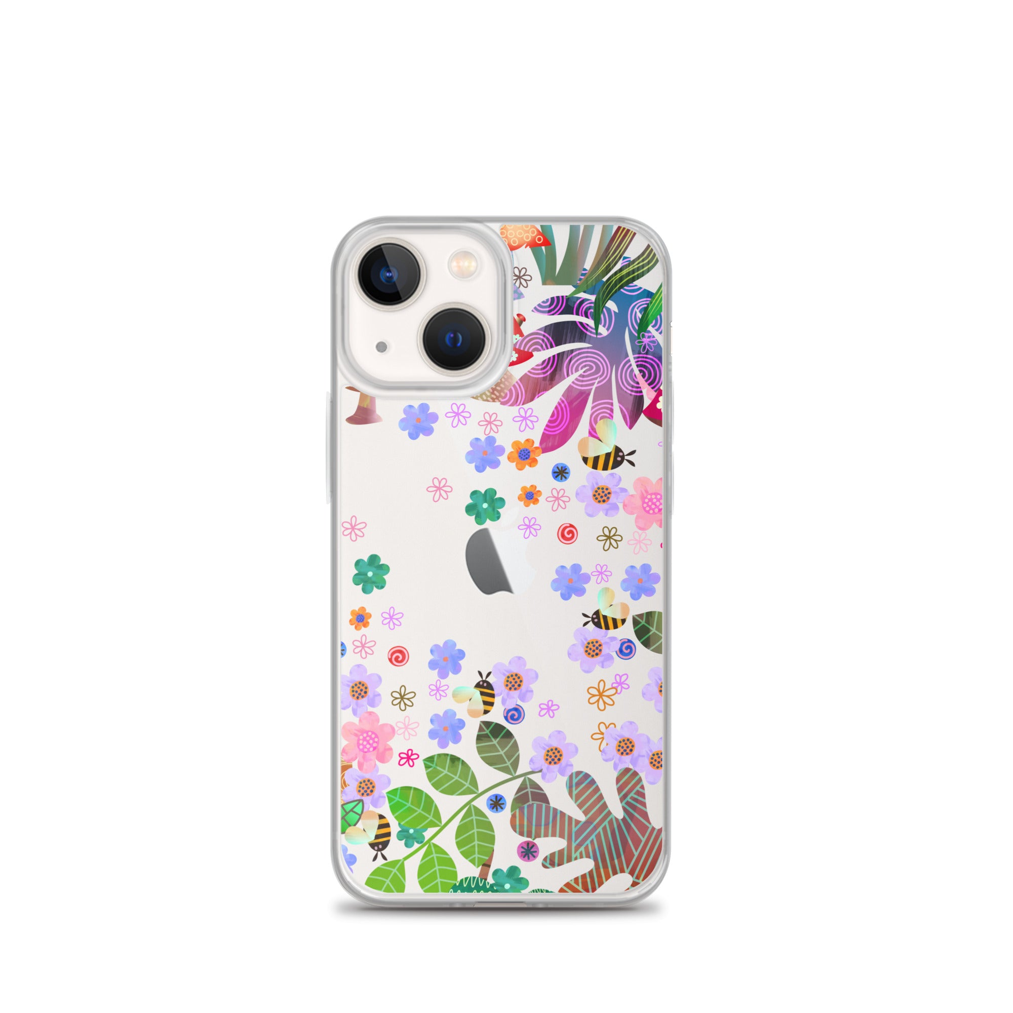 Clear Case for iPhone®- Enchanted Forest Design V