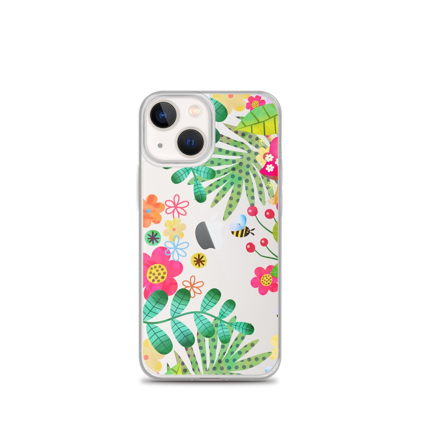 Clear Case for iPhone®- Enchanted Forest Design III