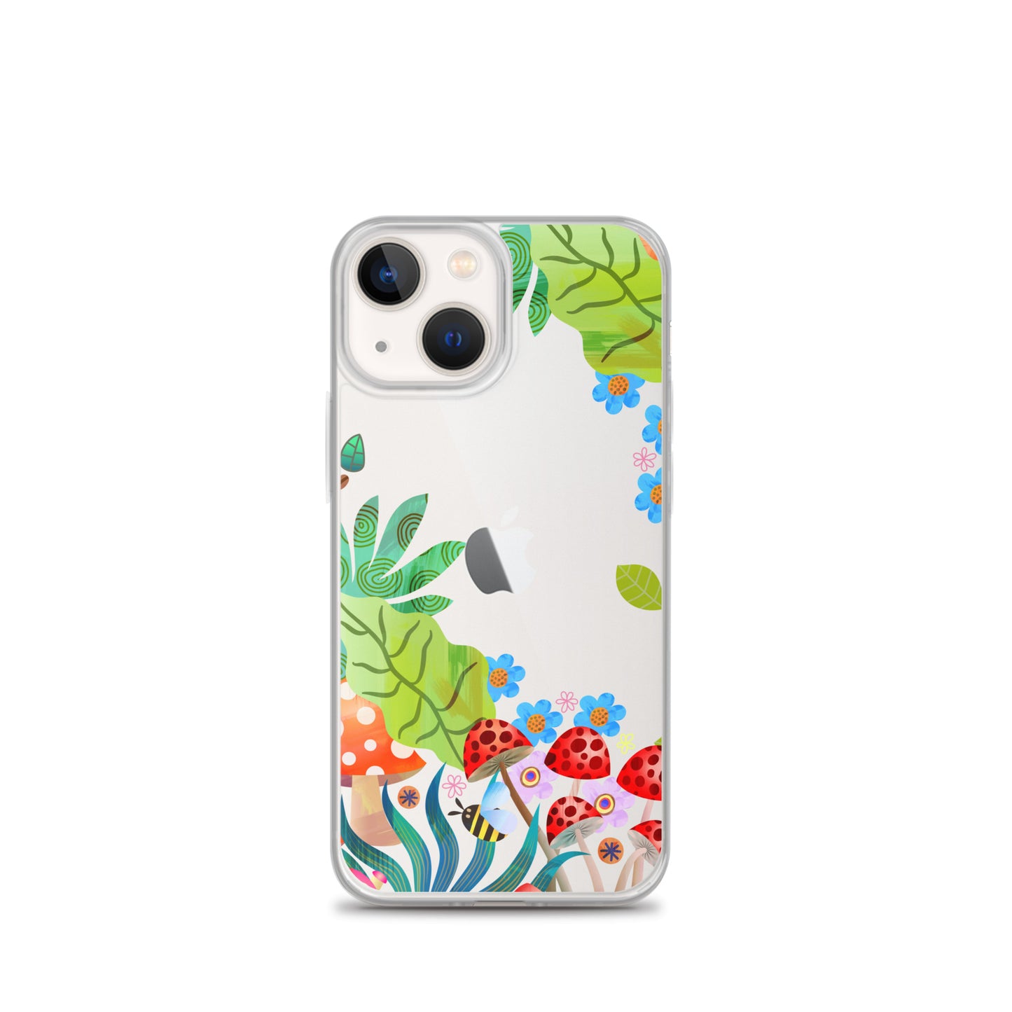 Clear Case for iPhone®- Enchanted Forest Design II