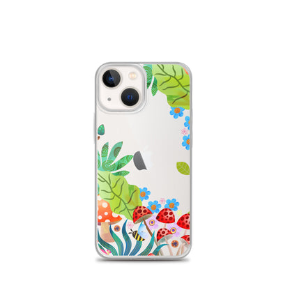 Clear Case for iPhone®- Enchanted Forest Design II