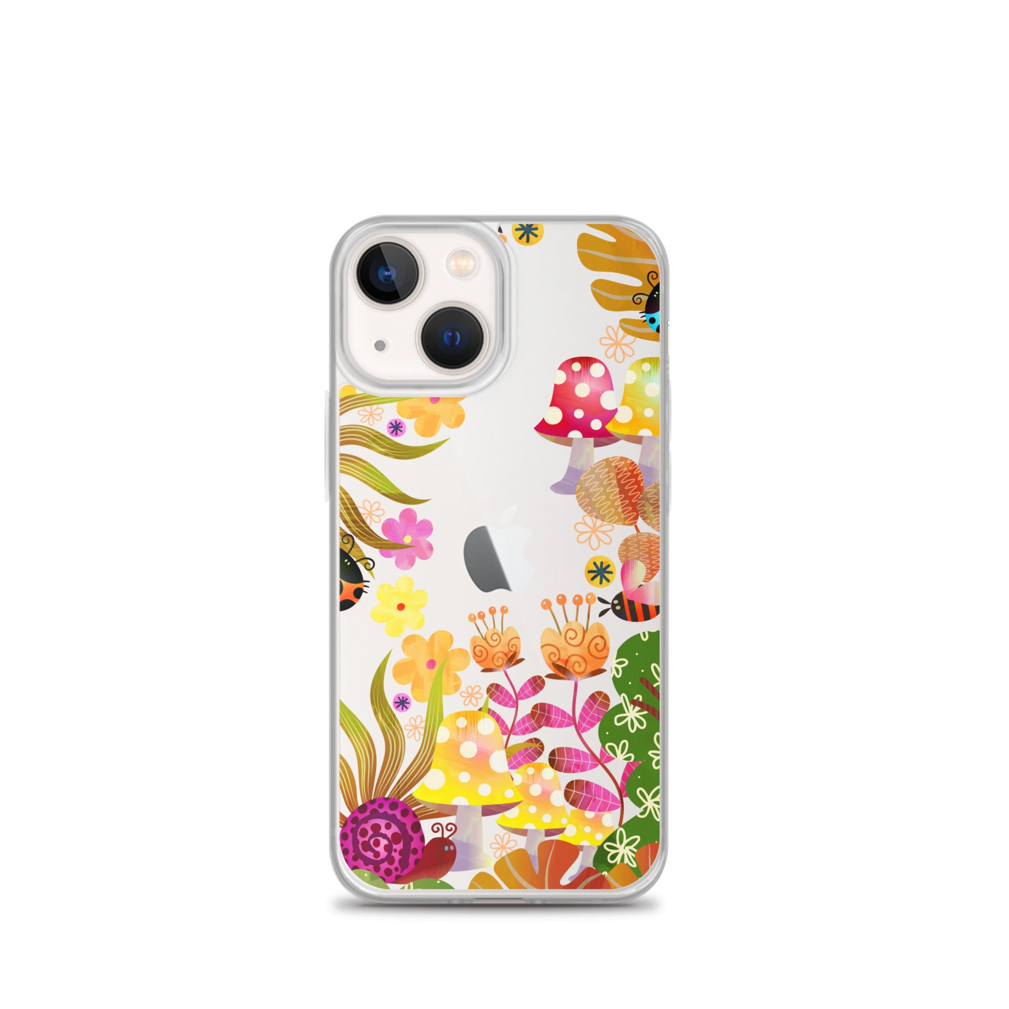 Clear Case for iPhone®- Enchanted Forest Design I