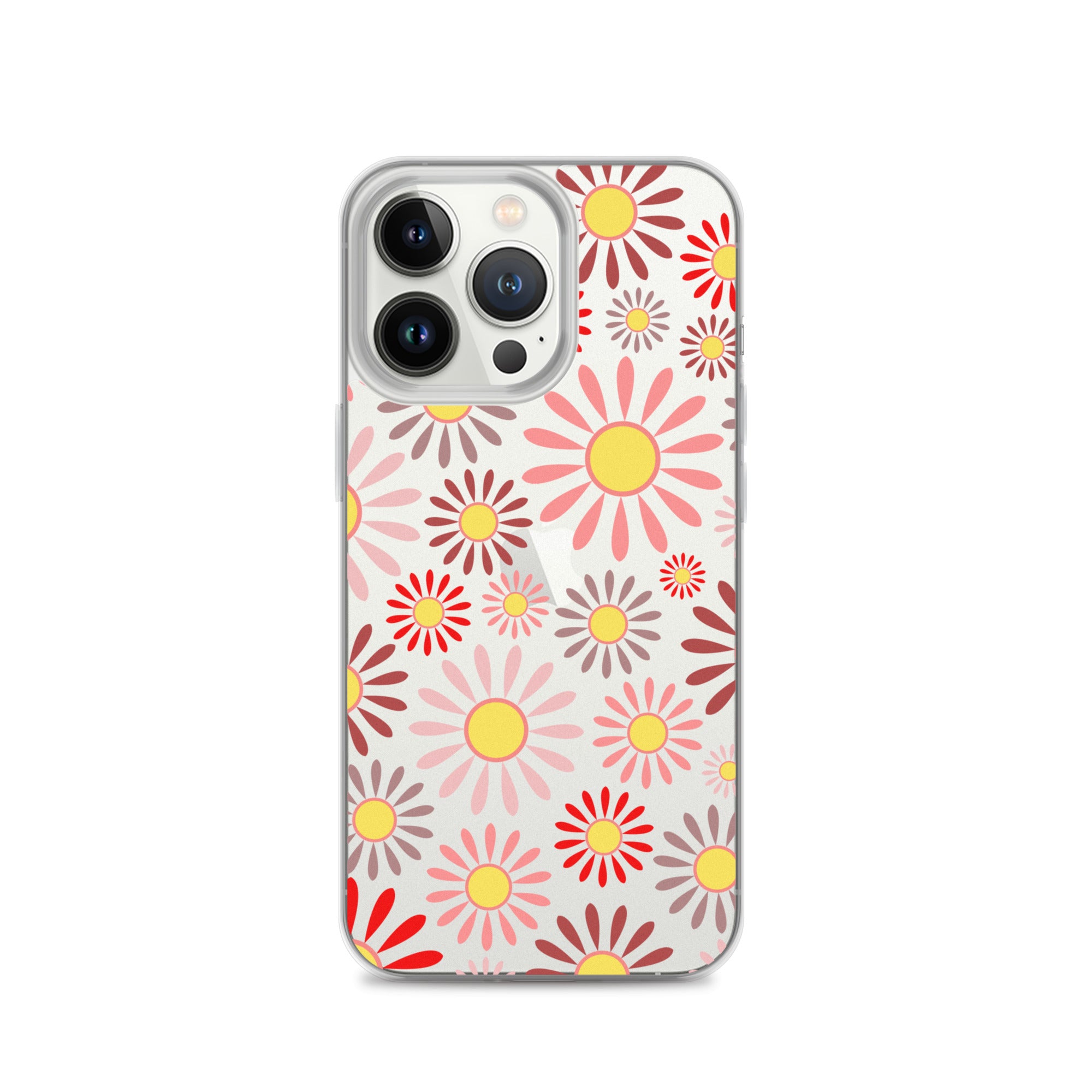 Clear Case for iPhone®- Floral Daisy Design IV