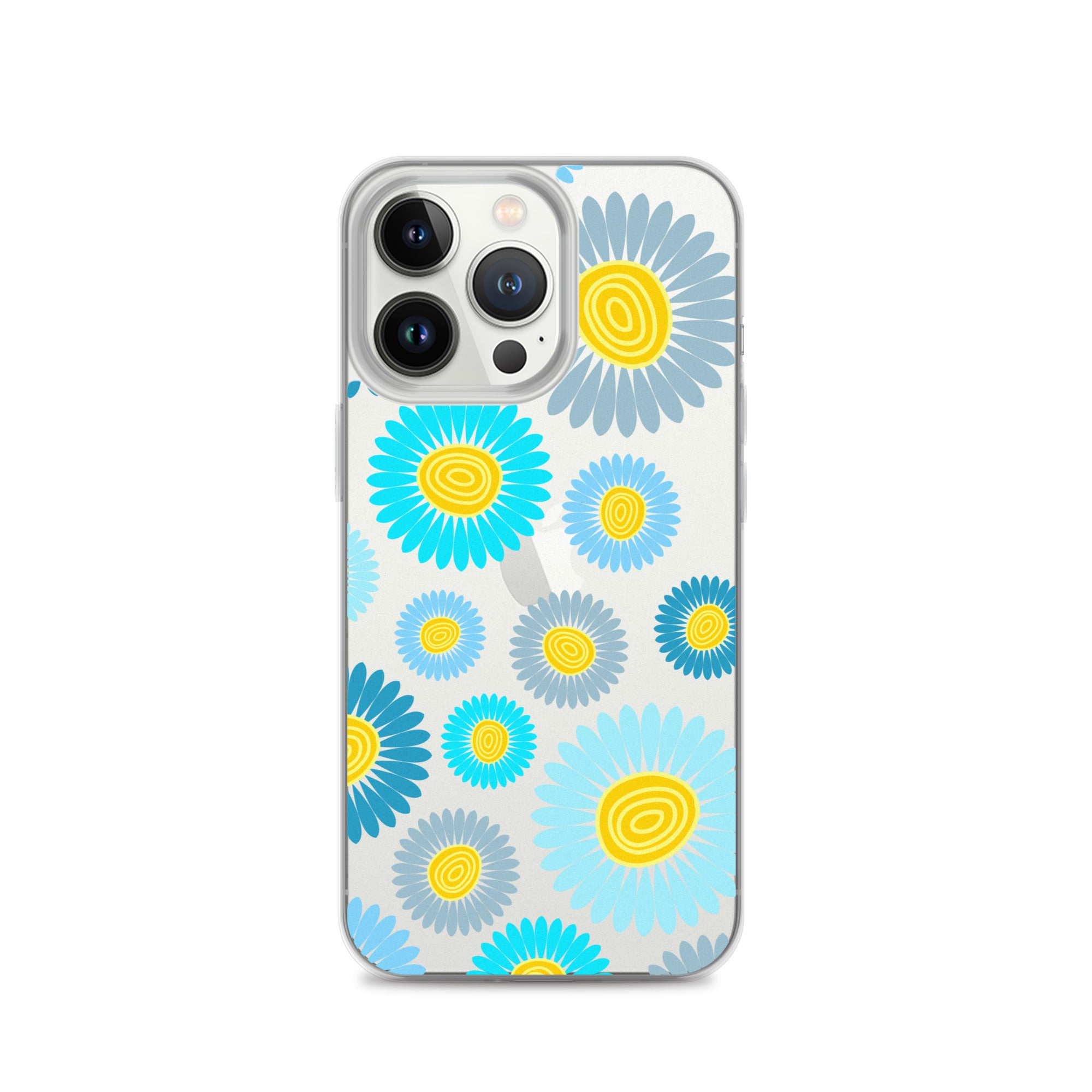 Clear Case for iPhone®- Floral Daisy Design 02