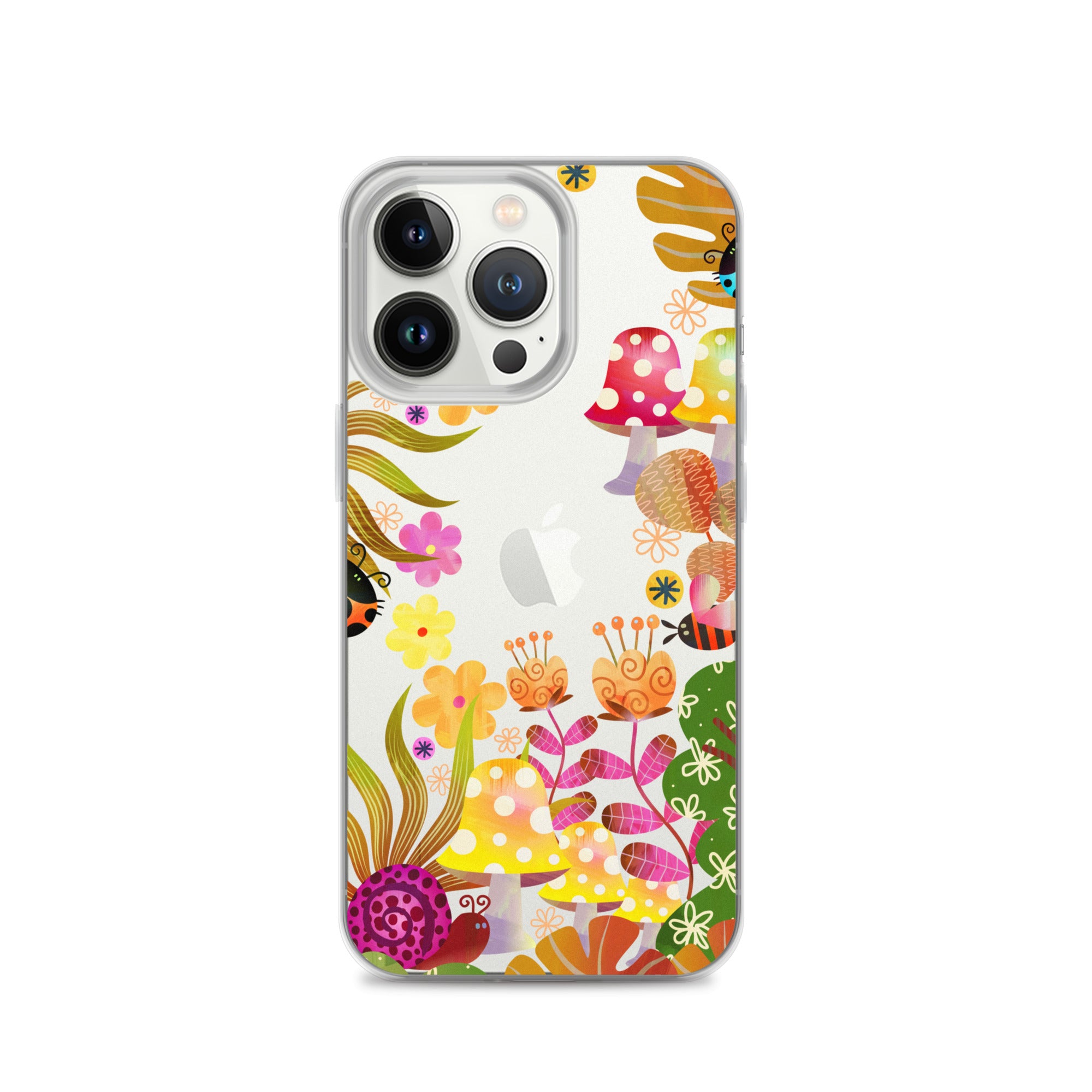 Clear Case for iPhone®- Enchanted Forest Design I