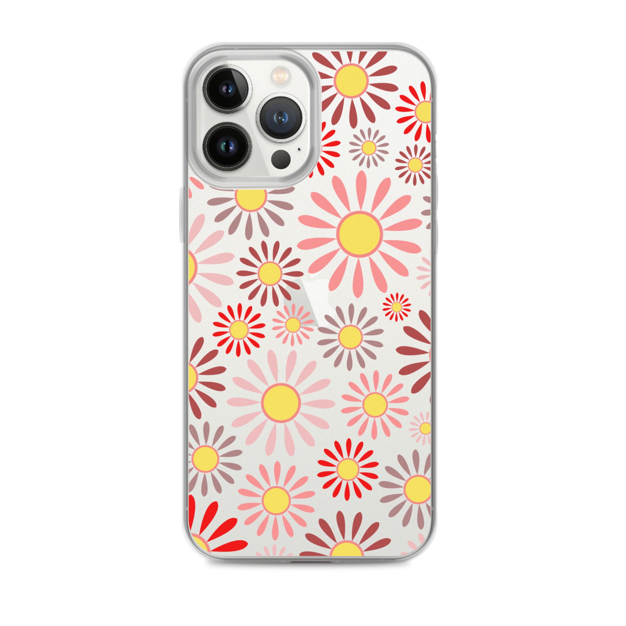 Clear Case for iPhone®- Floral Daisy Design IV