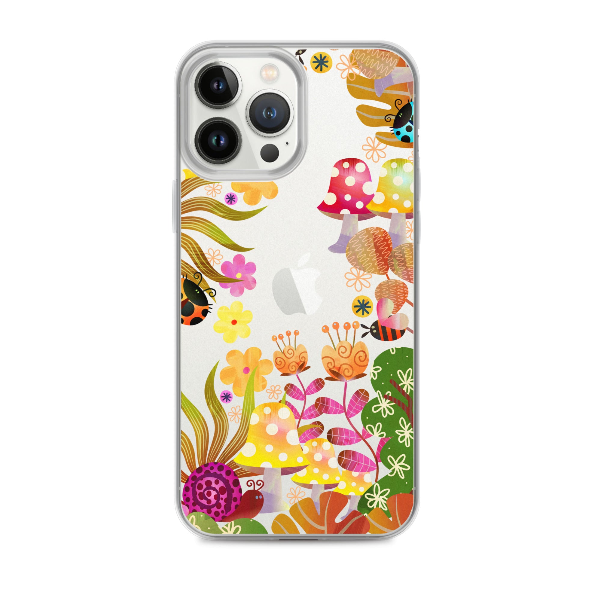Clear Case for iPhone®- Enchanted Forest Design 06