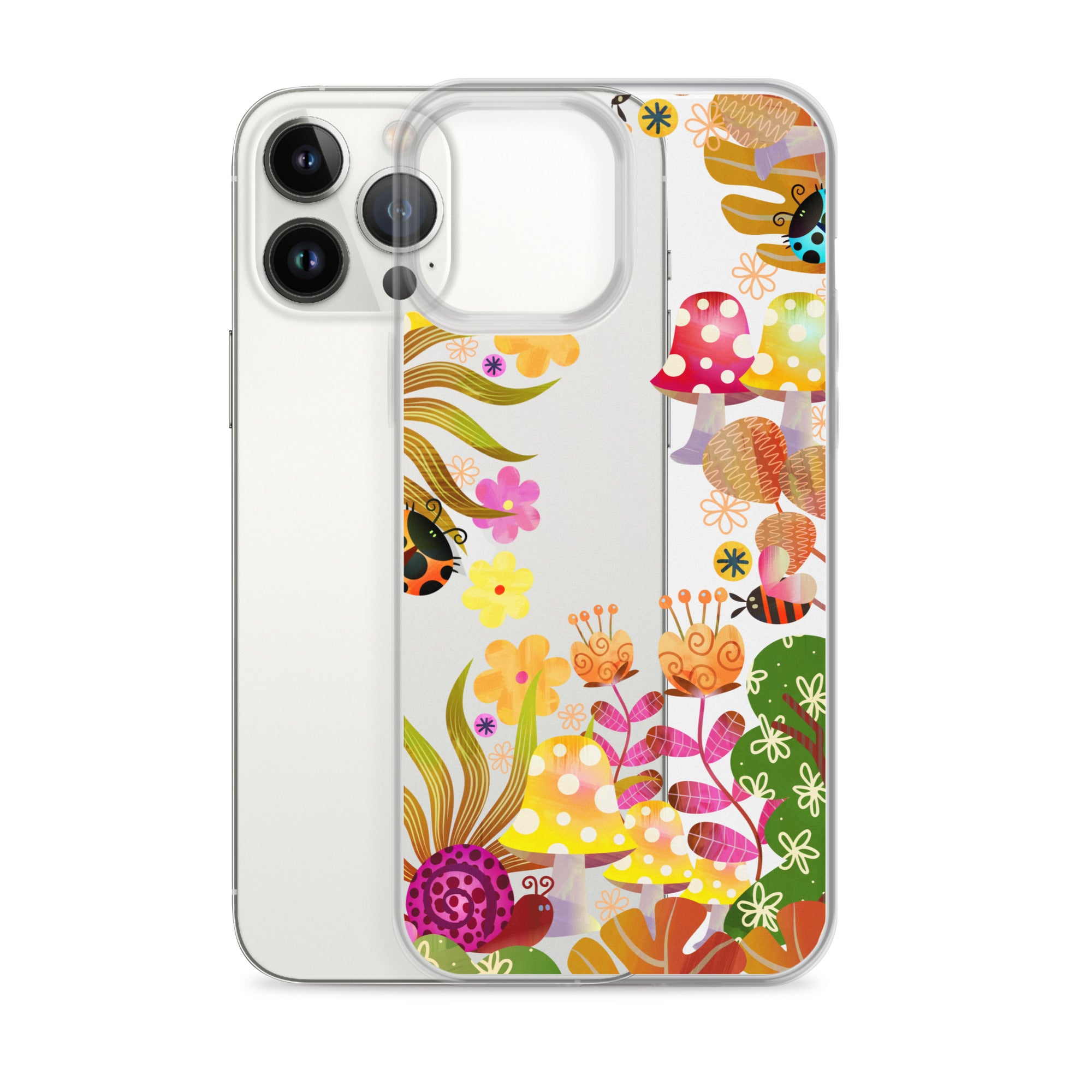 Clear Case for iPhone®- Enchanted Forest Design 06