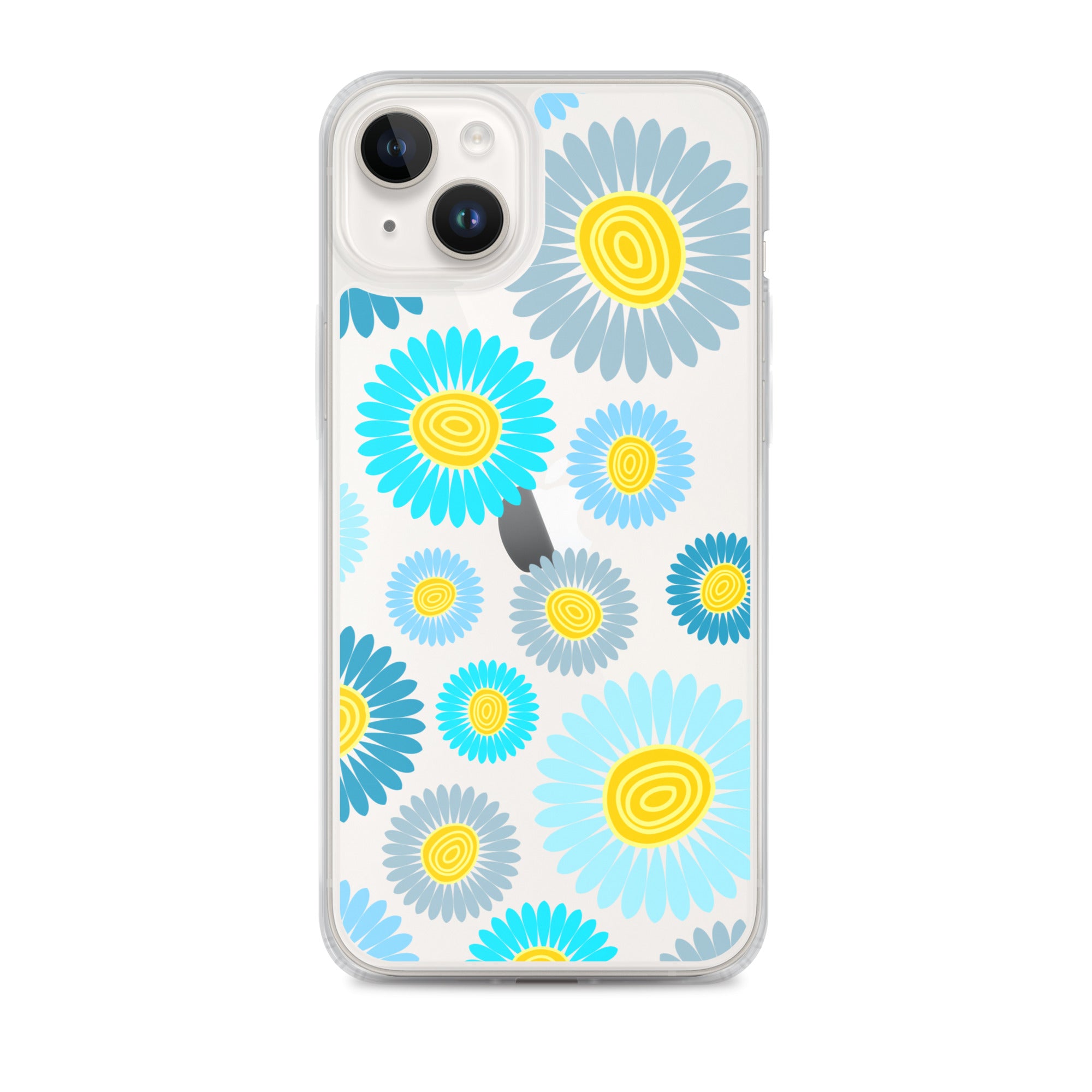 Clear Case for iPhone®- Floral Daisy Design 02