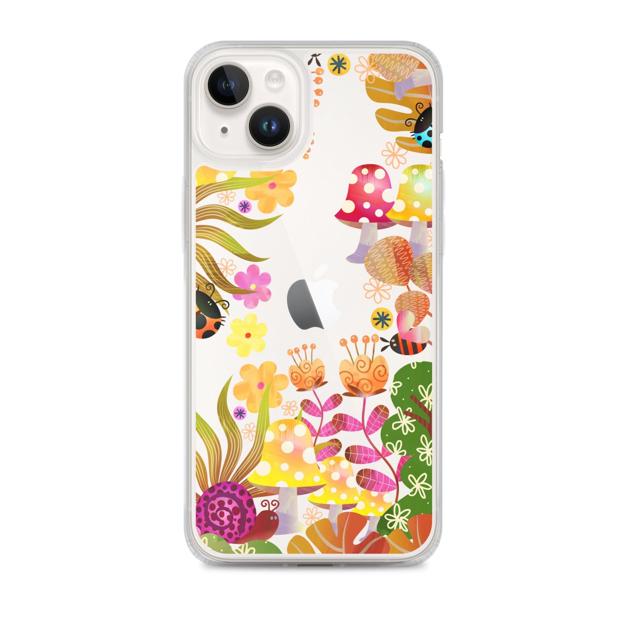 Clear Case for iPhone®- Enchanted Forest Design VI