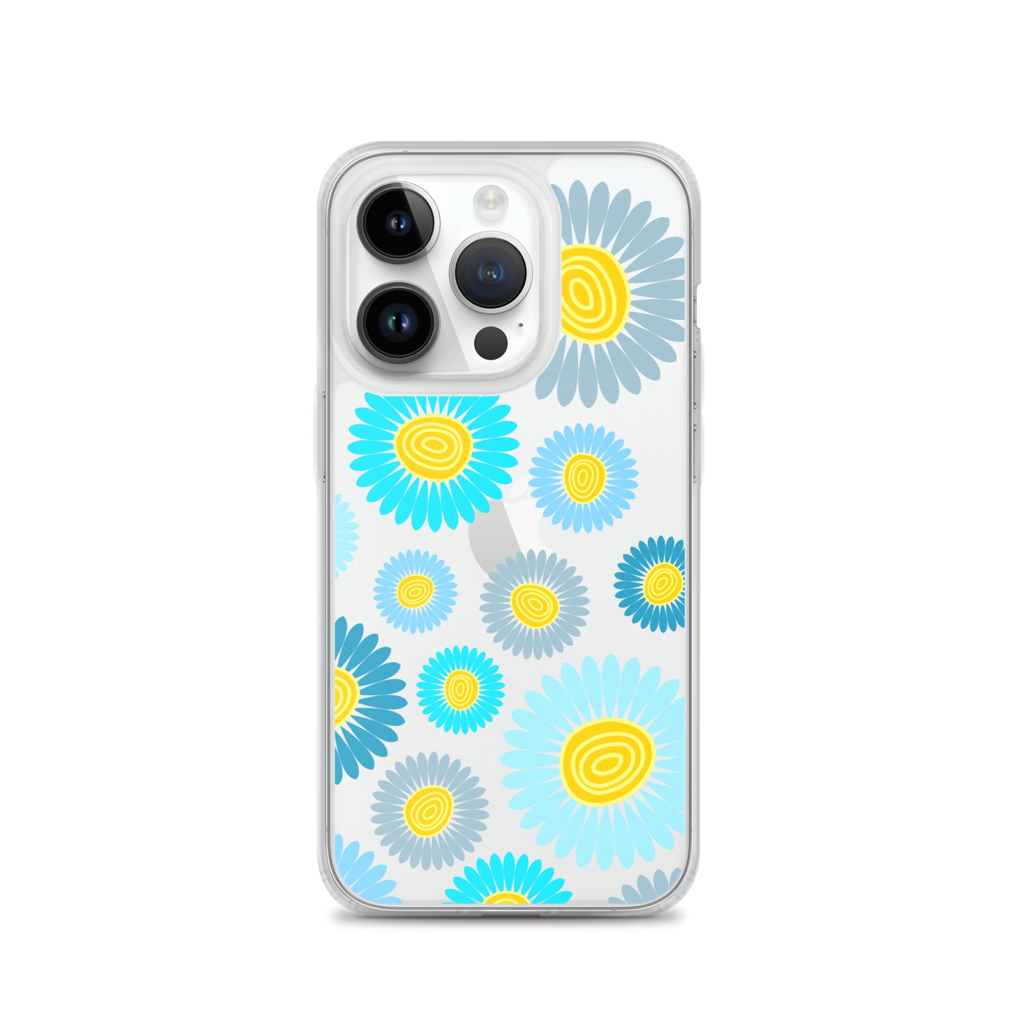 Clear Case for iPhone®- Floral Daisy Design II