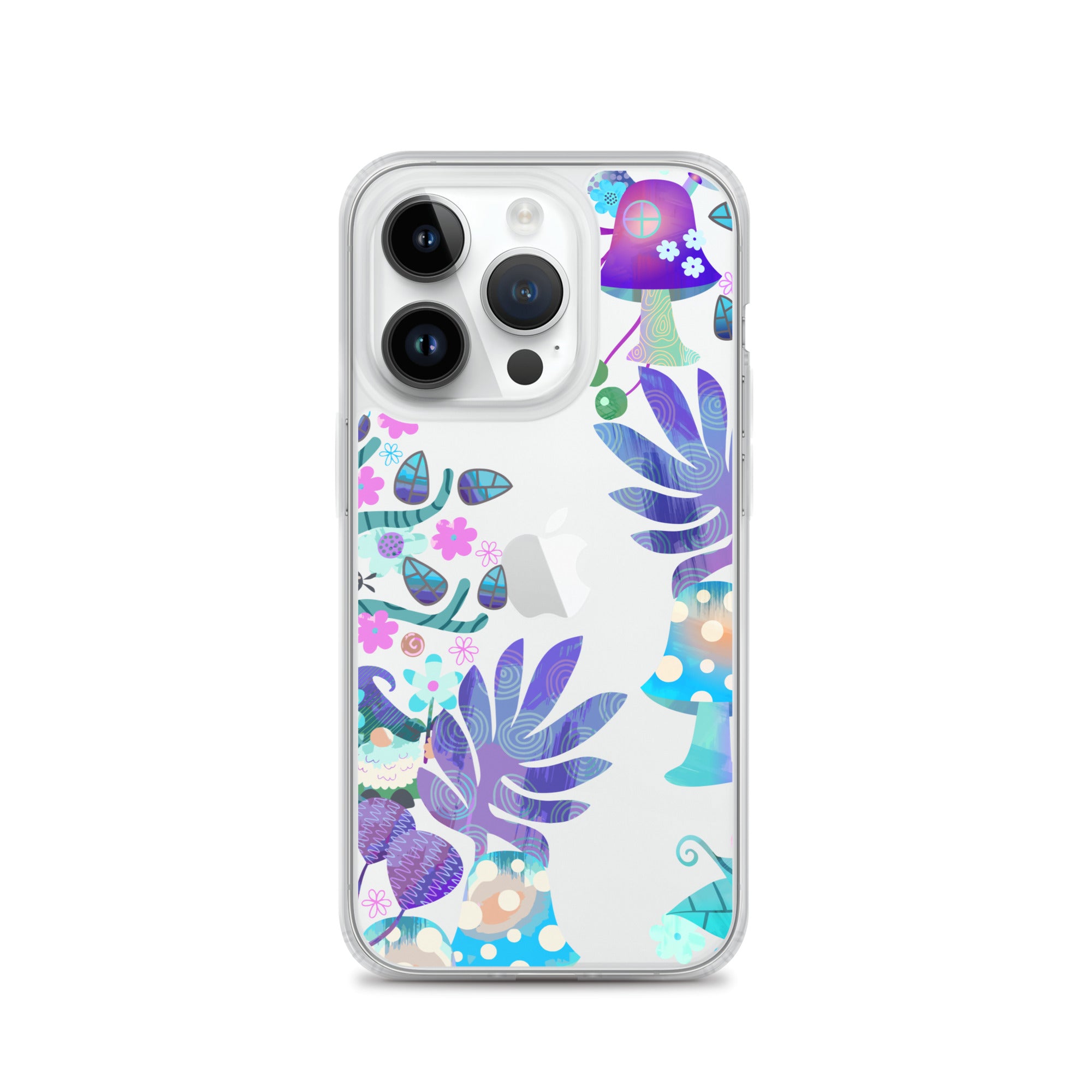 Clear Case for iPhone®- Enchanted Forest Design 04