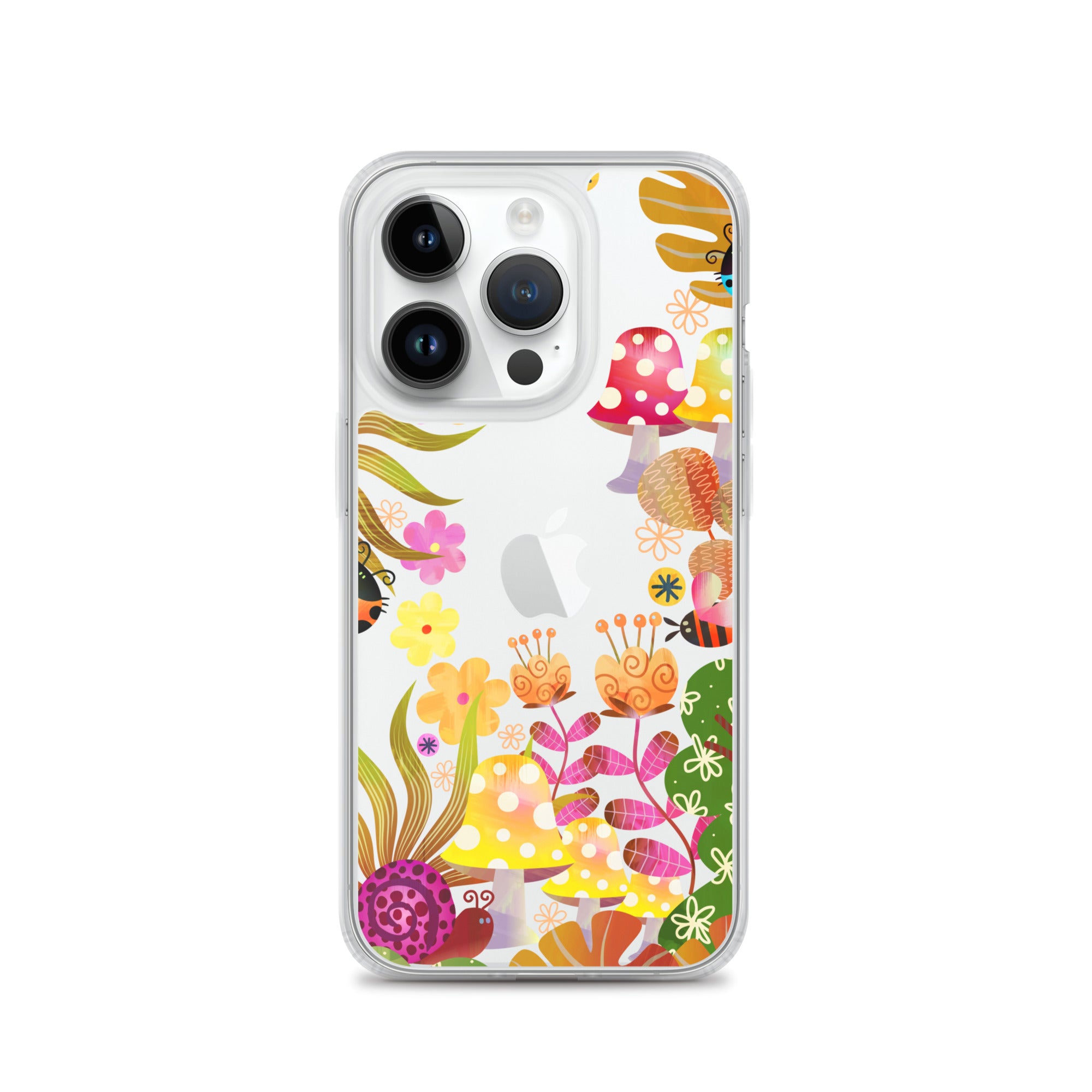 Clear Case for iPhone®- Enchanted Forest Design I