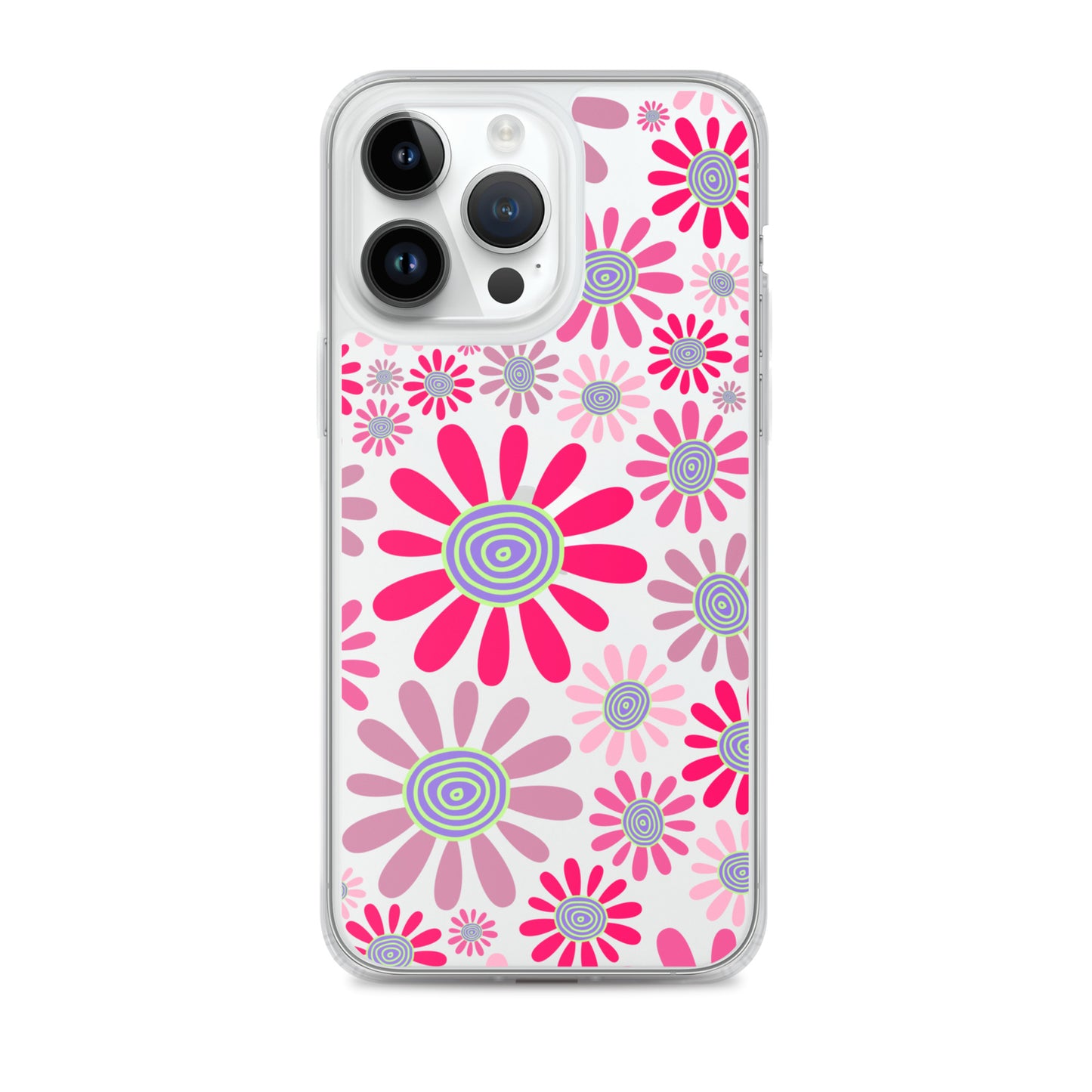 Clear Case for iPhone®- Floral Daisy Design I