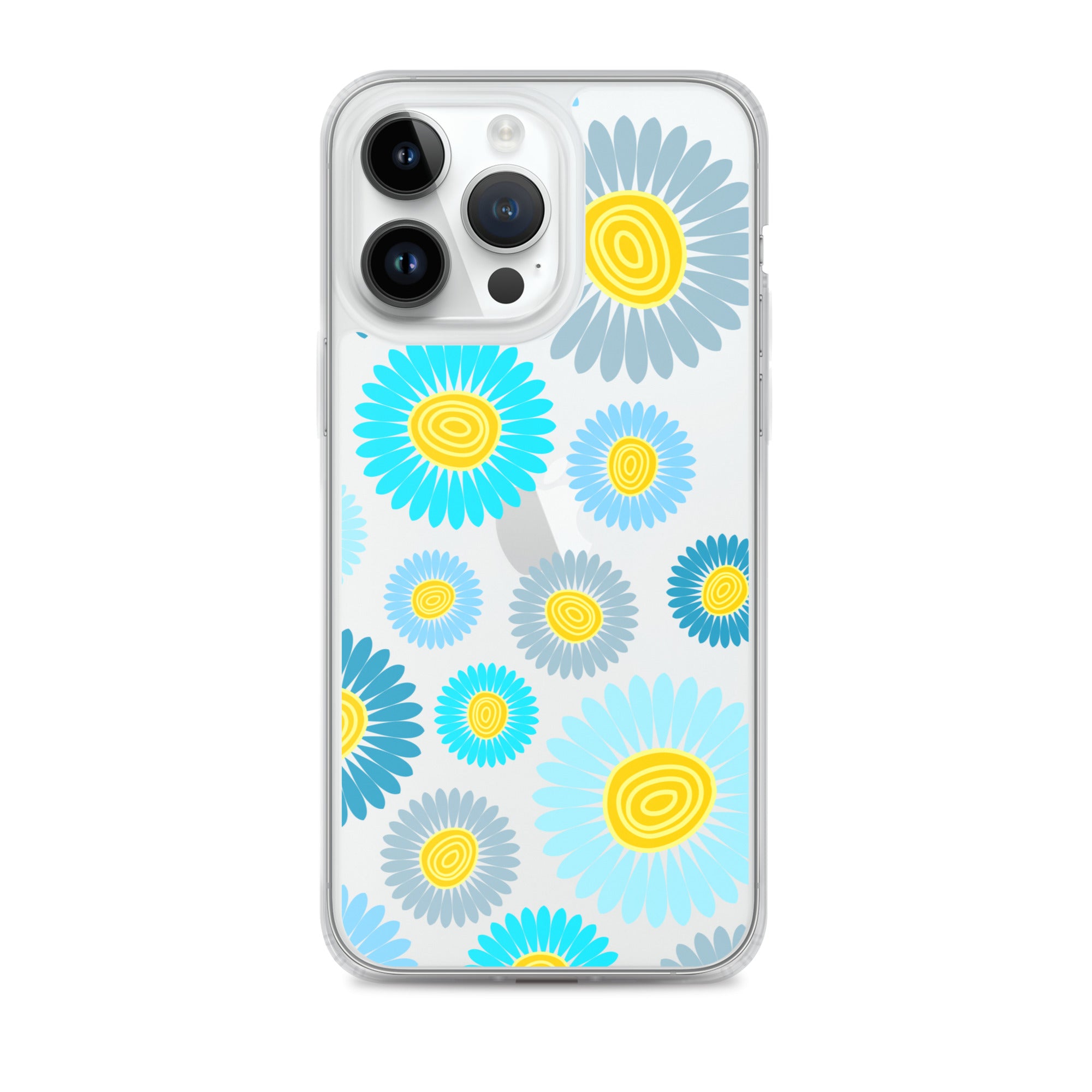 Clear Case for iPhone®- Floral Daisy Design 02