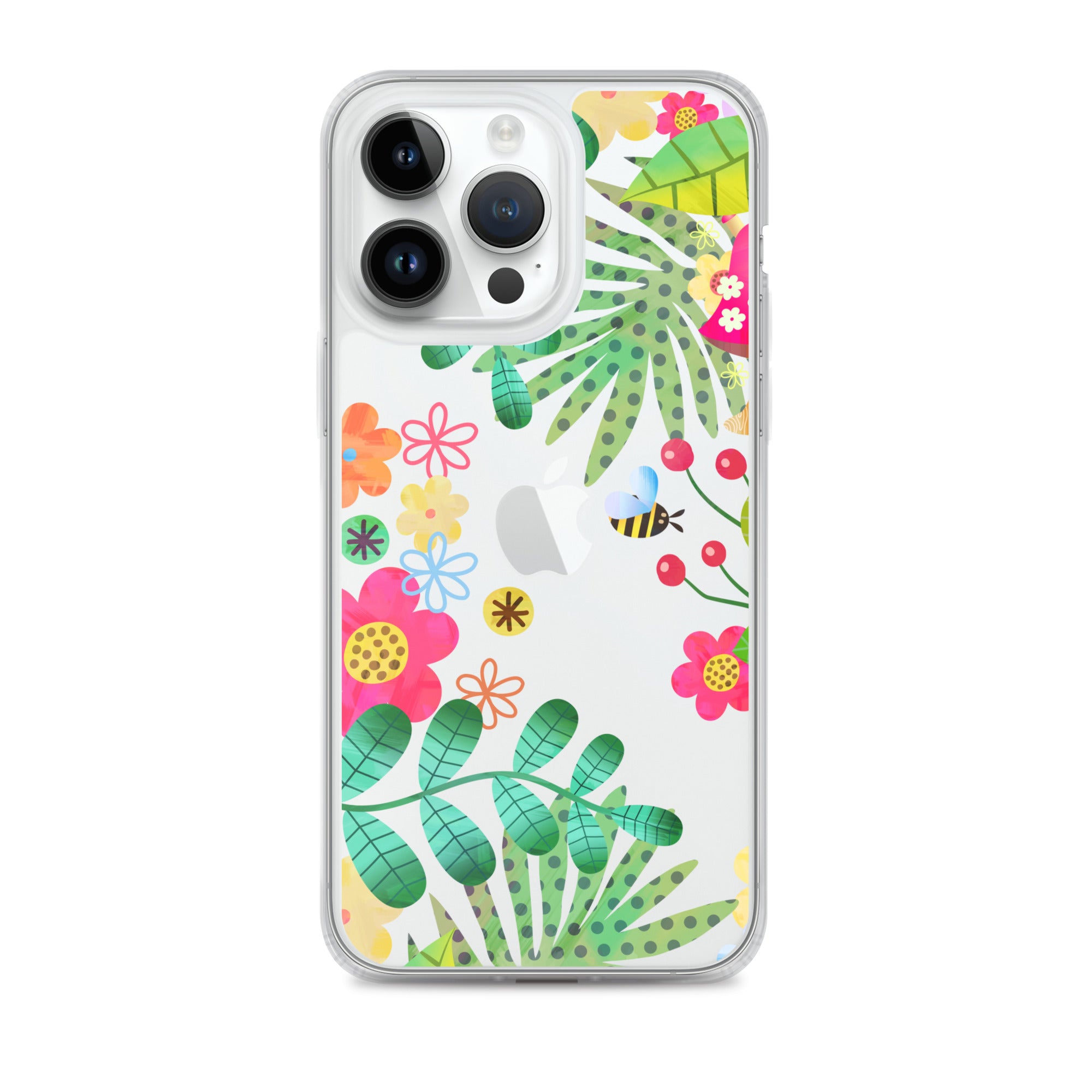 Clear Case for iPhone®- Enchanted Forest Design III
