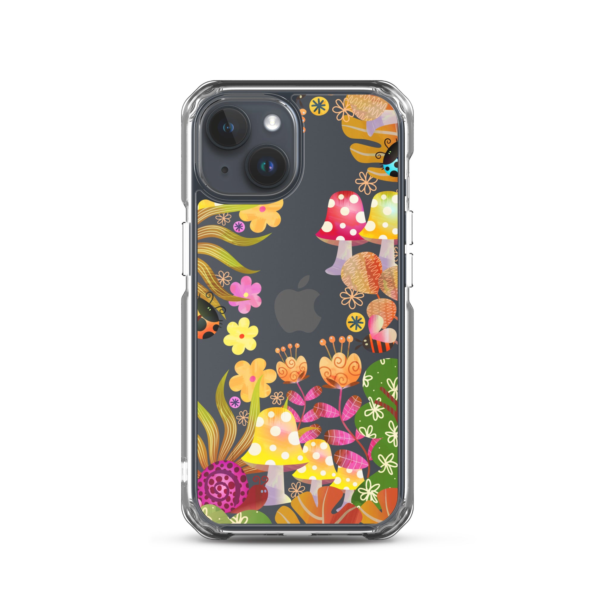 Clear Case for iPhone®- Enchanted Forest Design VI