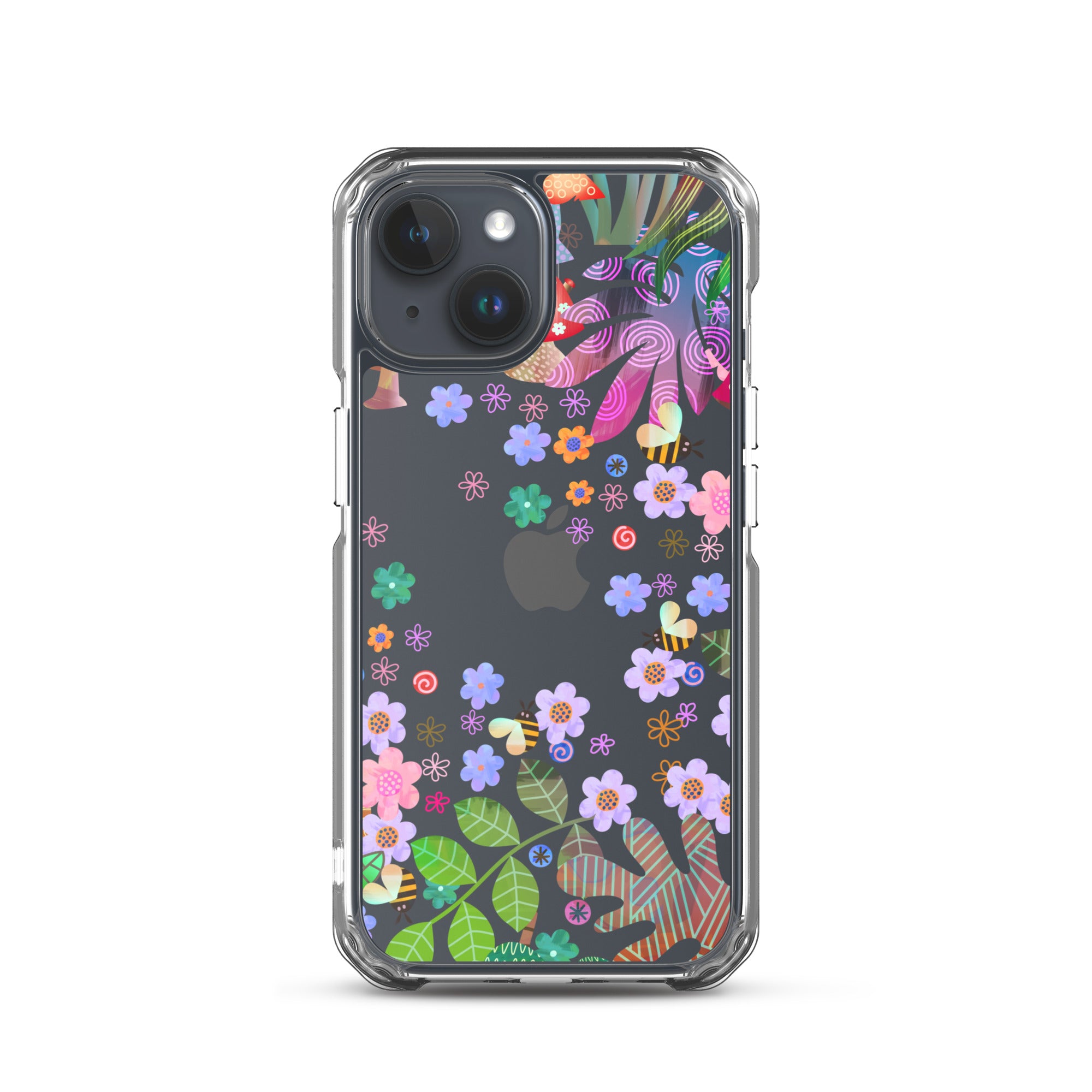 Clear Case for iPhone®- Enchanted Forest Design 05