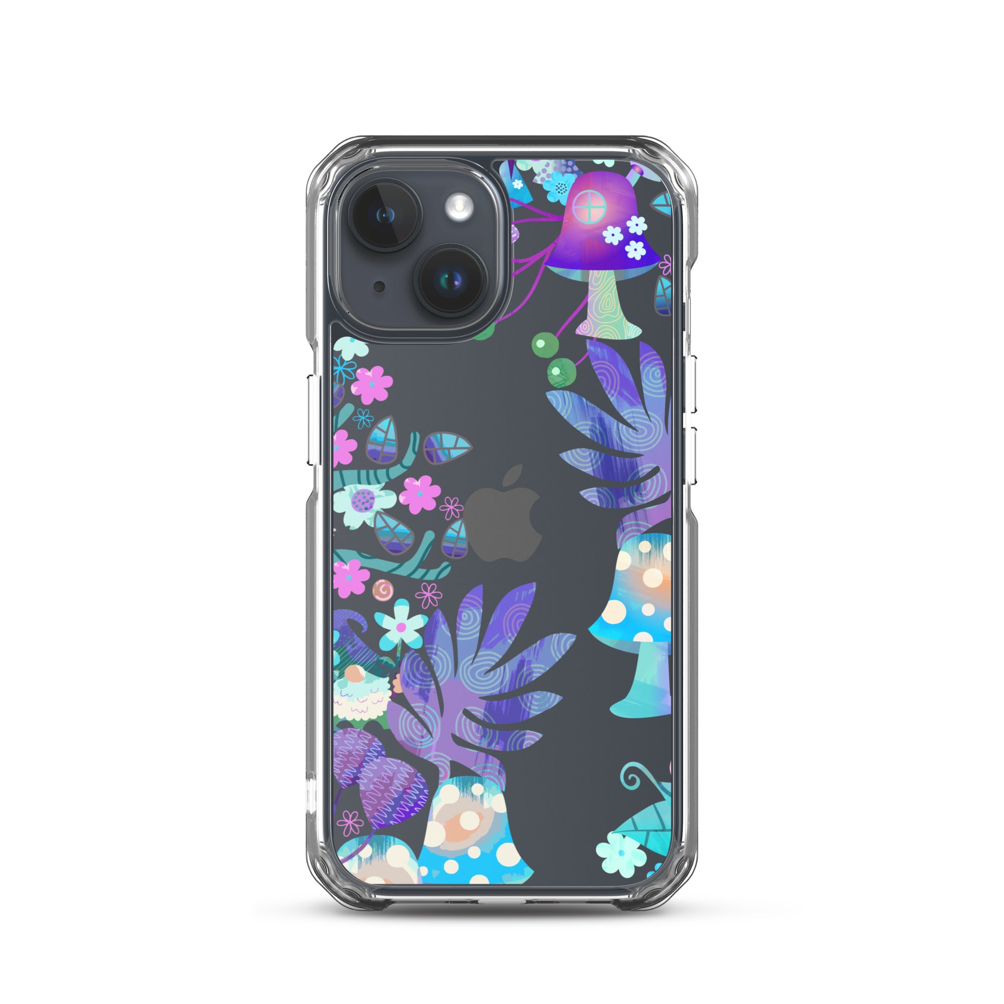 Clear Case for iPhone®- Enchanted Forest Design 04