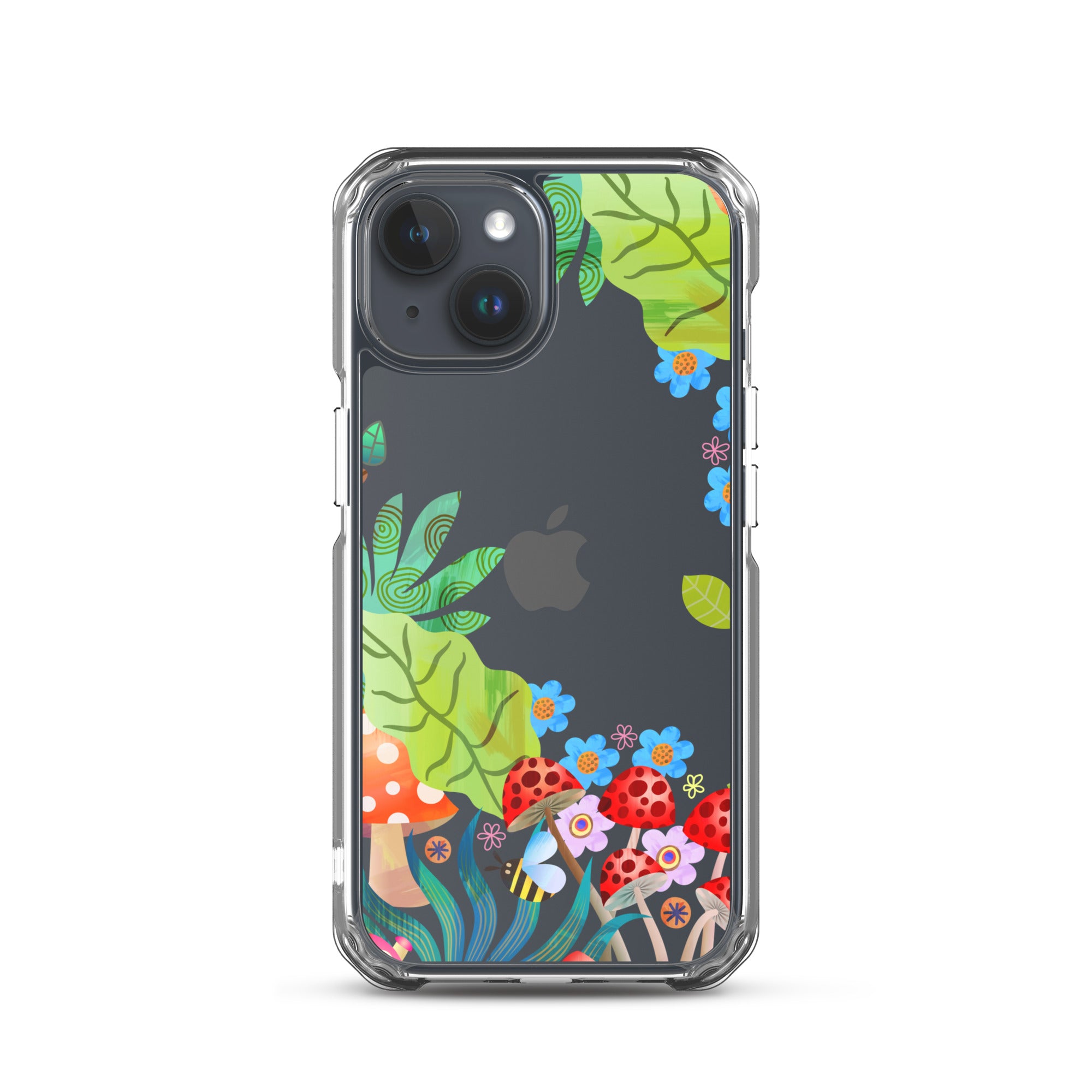 Clear Case for iPhone®- Enchanted Forest Design 02