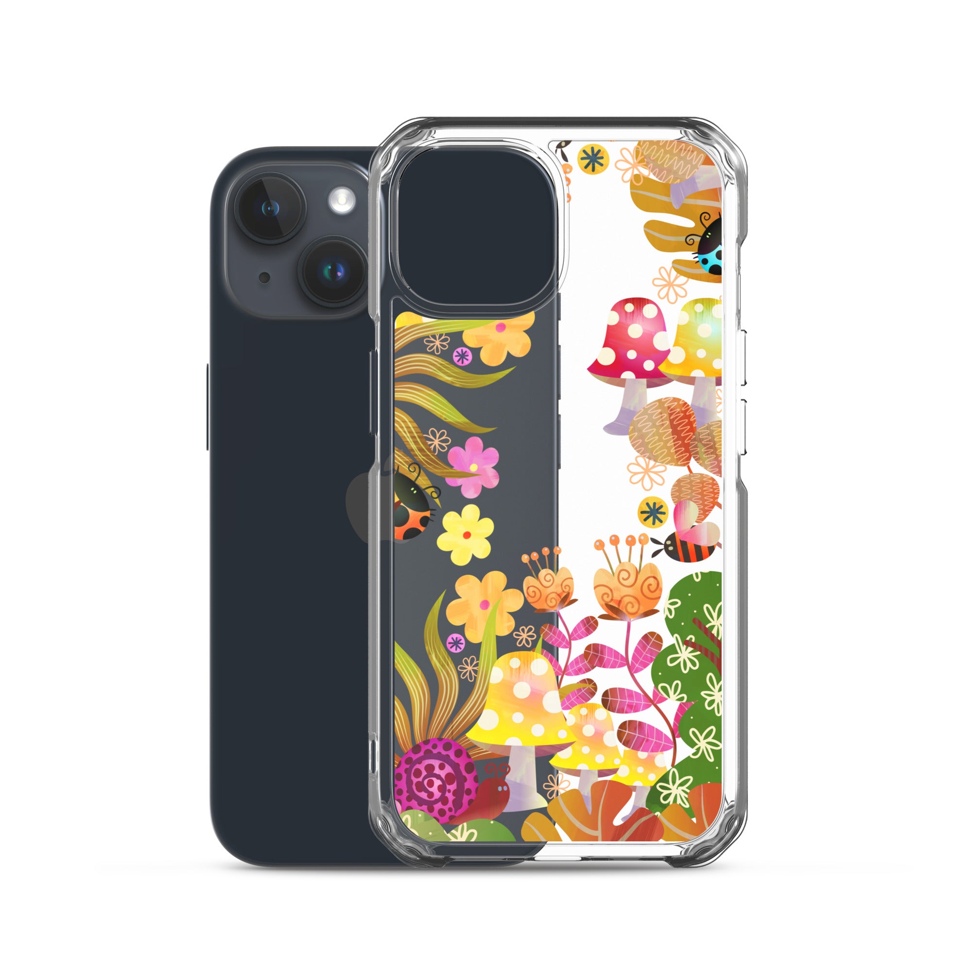 Clear Case for iPhone®- Enchanted Forest Design 06