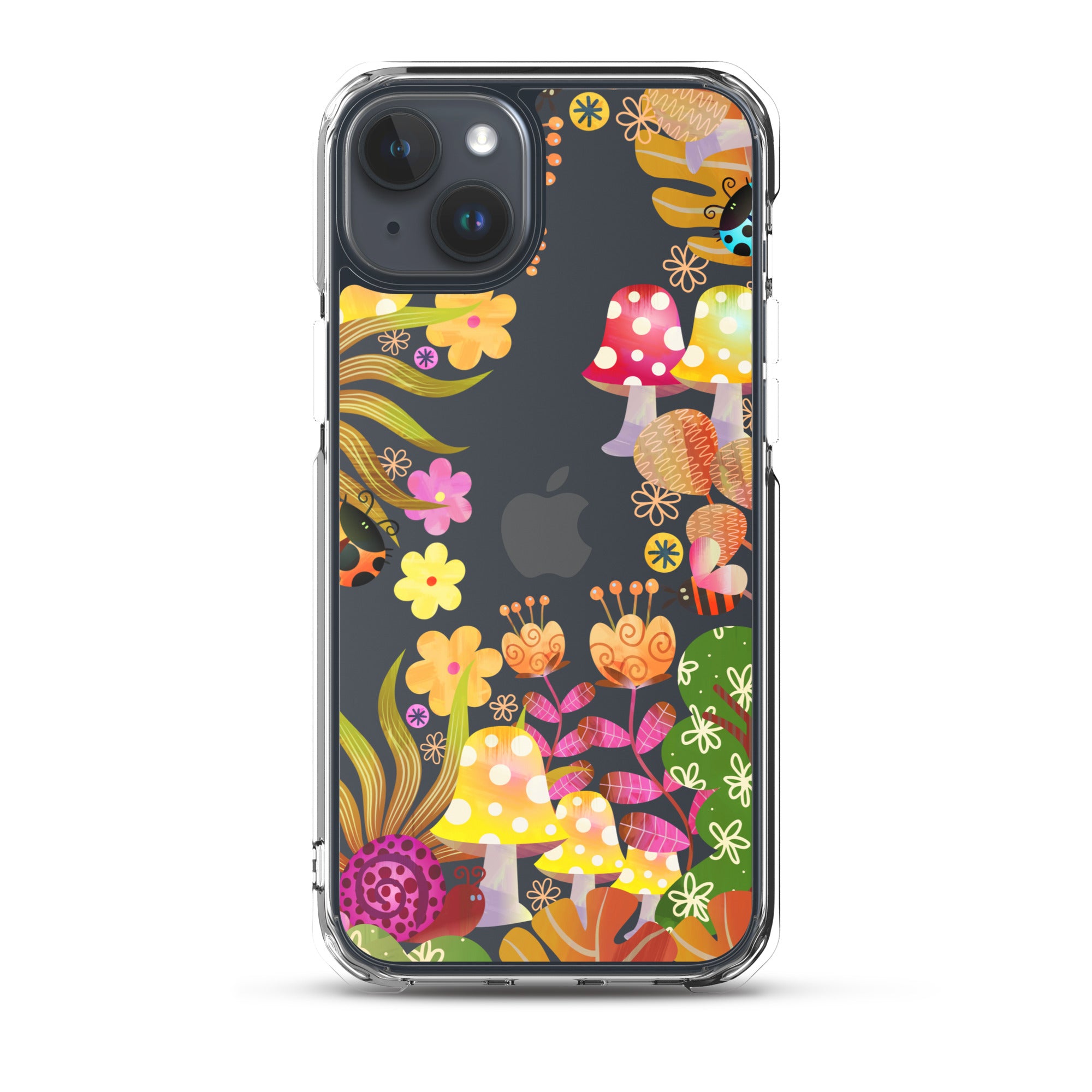 Clear Case for iPhone®- Enchanted Forest Design VI