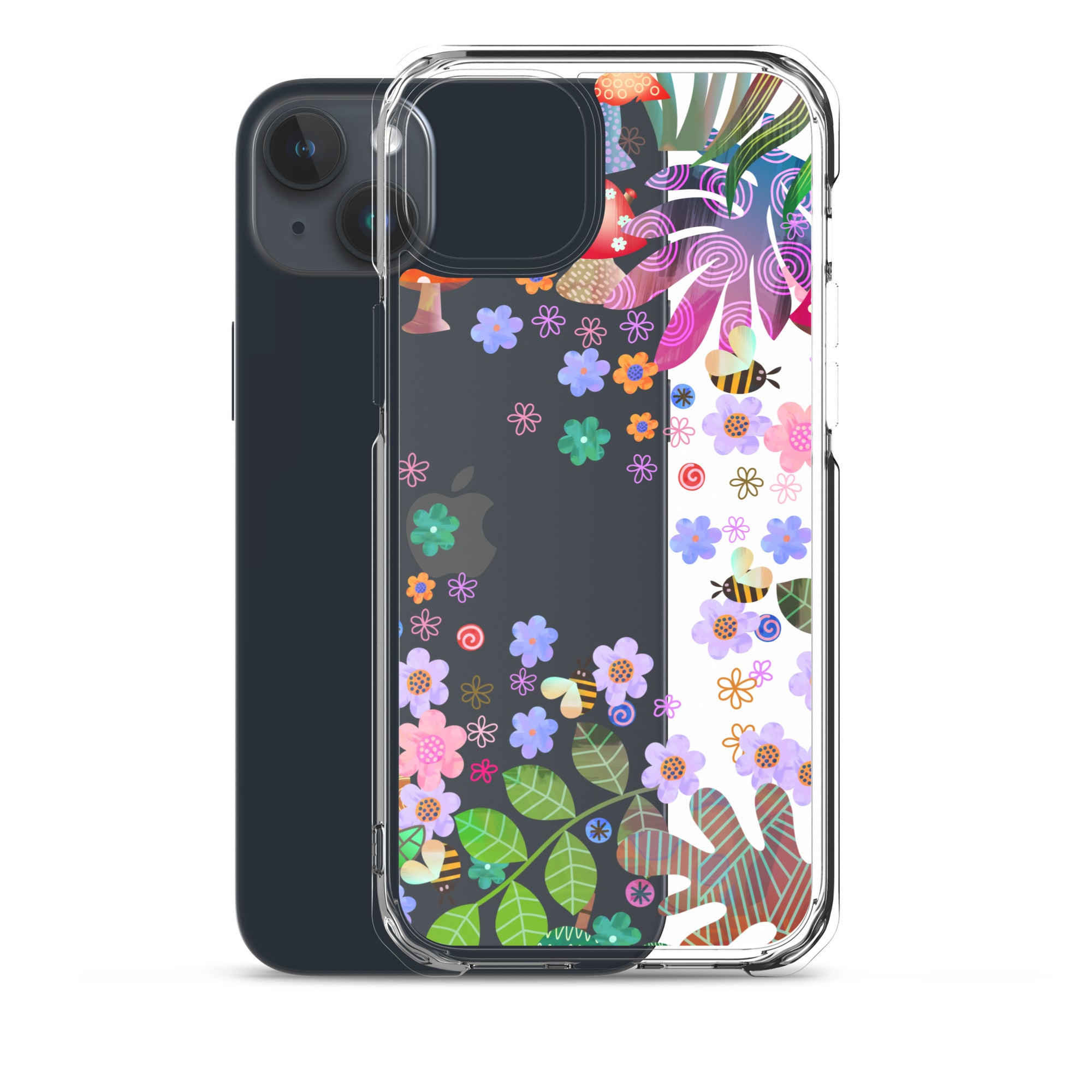 Clear Case for iPhone®- Enchanted Forest Design 05