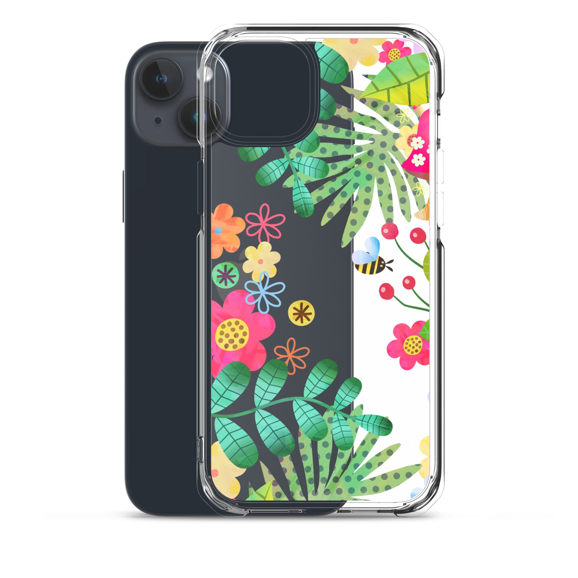 Clear Case for iPhone®- Enchanted Forest Design 03