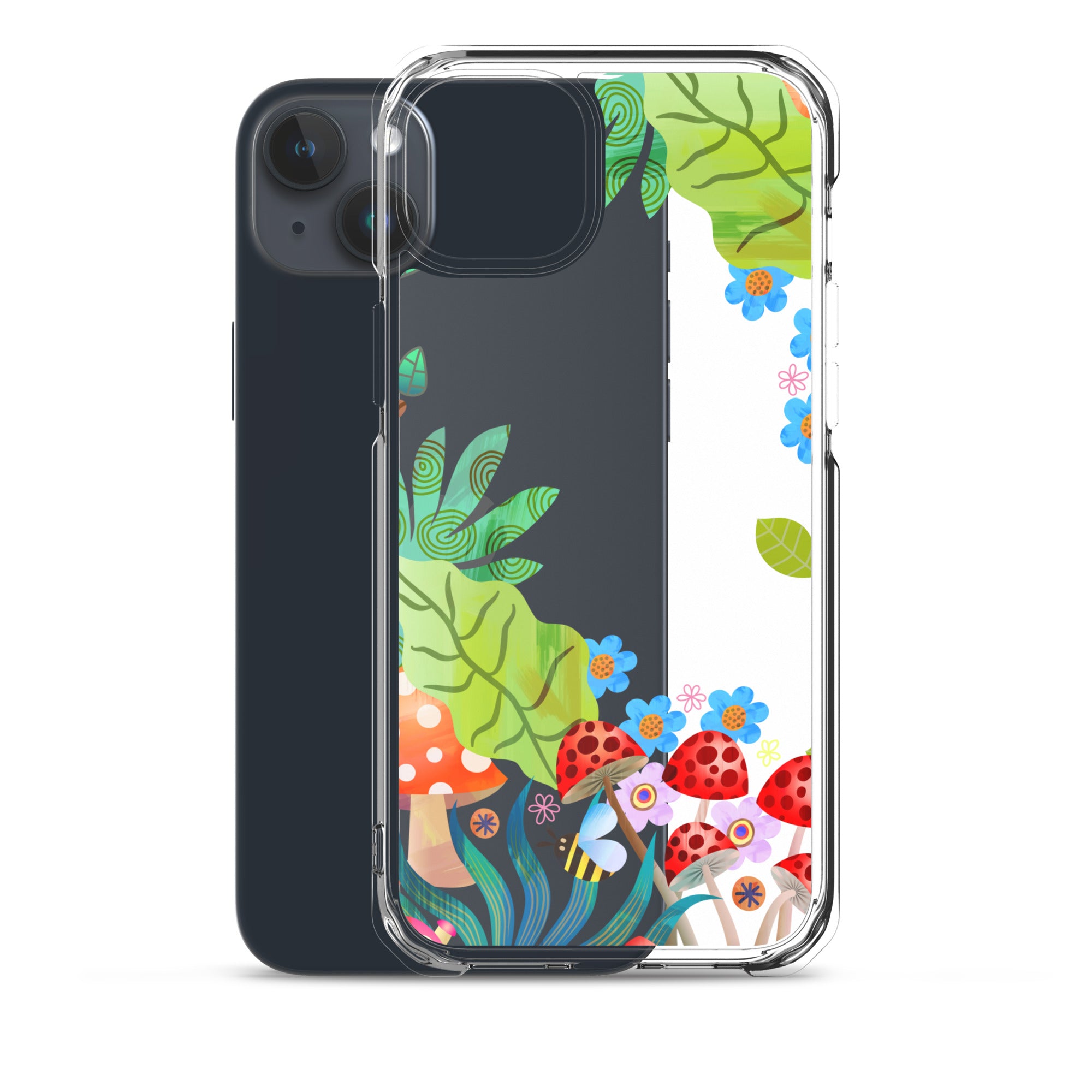 Clear Case for iPhone®- Enchanted Forest Design 02