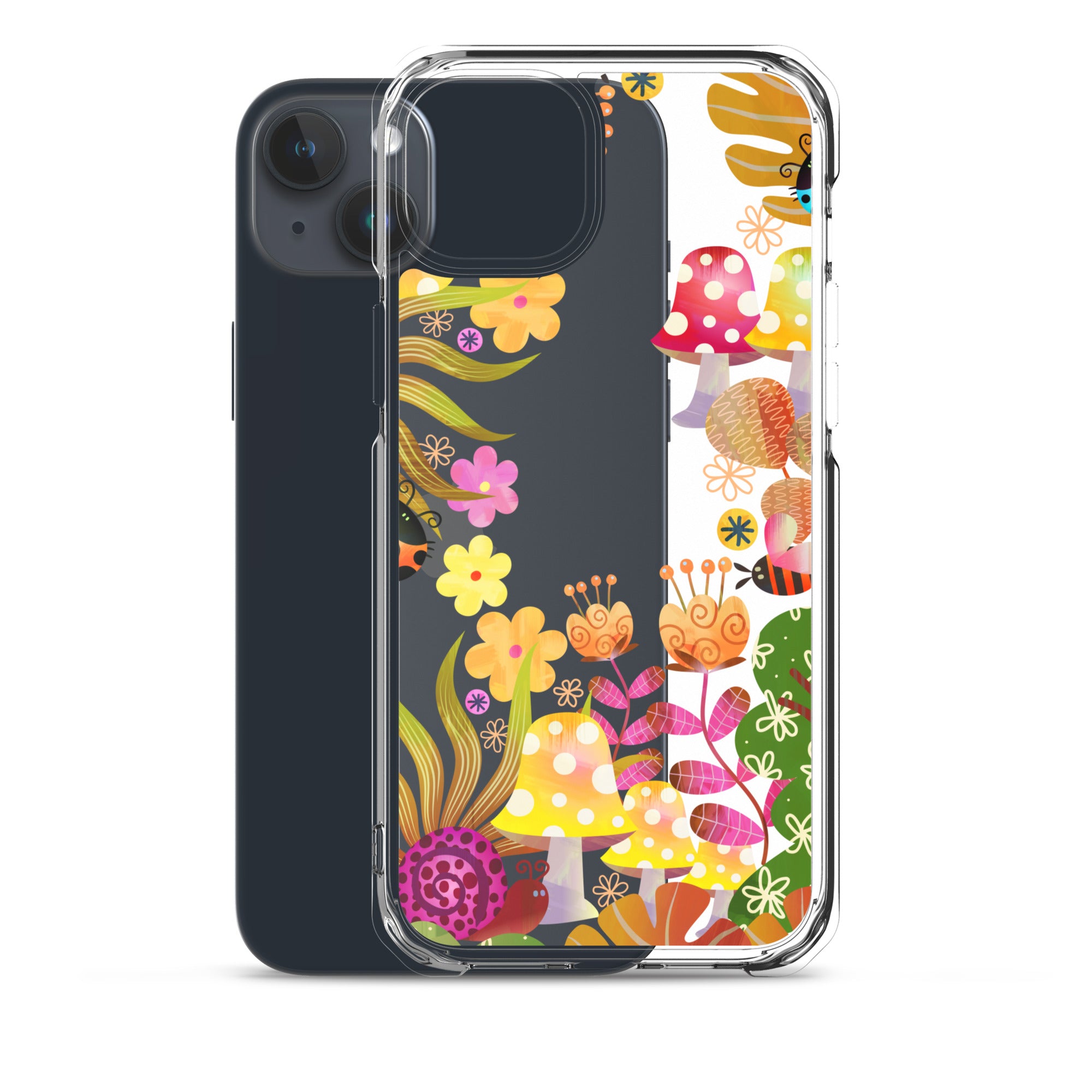 Clear Case for iPhone®- Enchanted Forest Design I