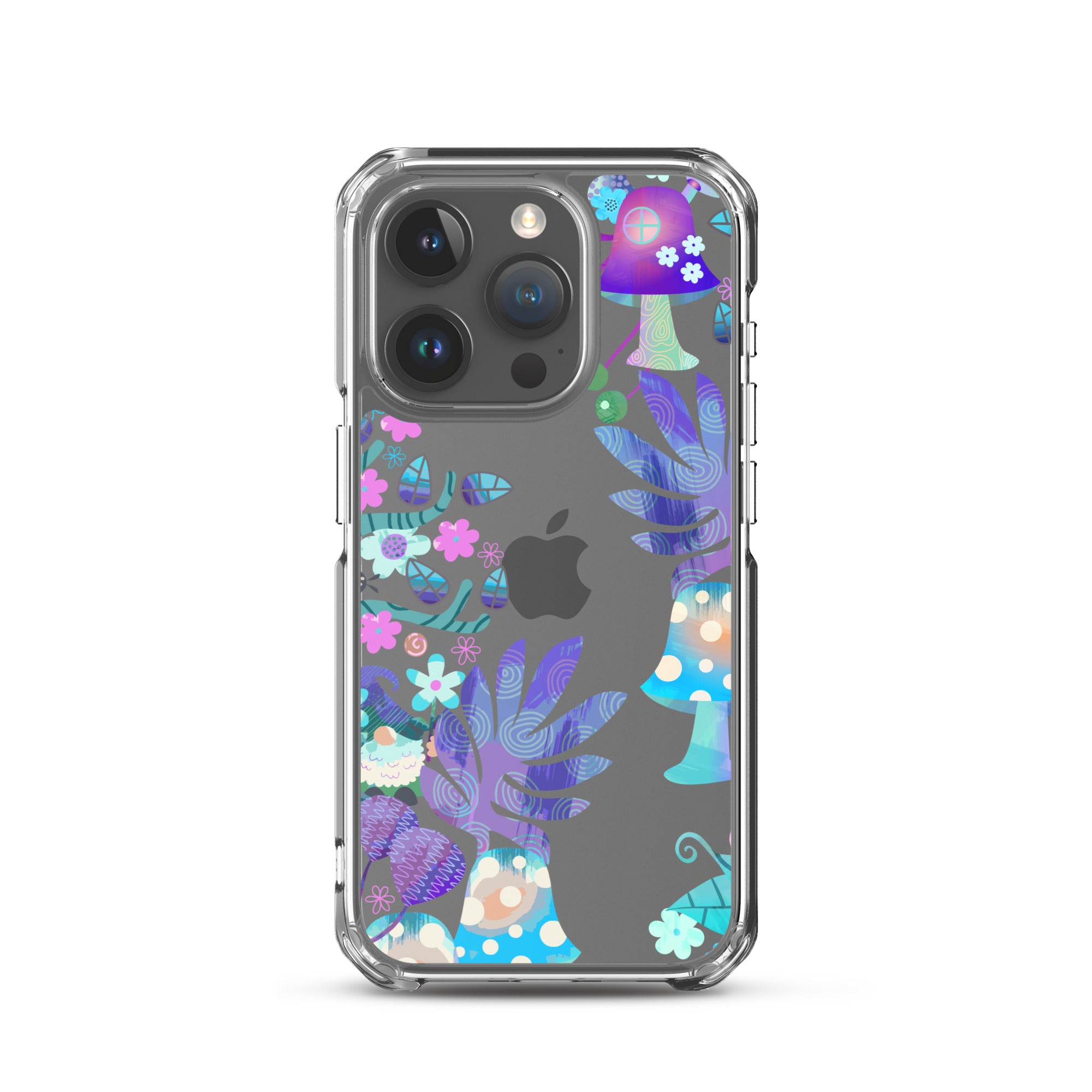 Clear Case for iPhone®- Enchanted Forest Design 04